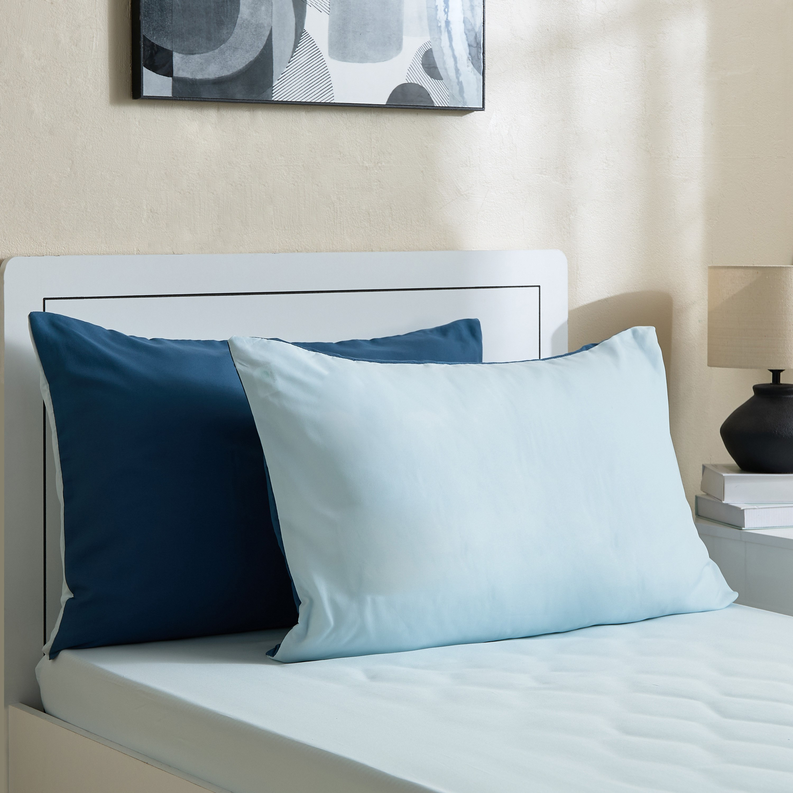 طقم غطاء وسادة على الوجهين من قطعتين من الألياف الدقيقة من فليبزي - 50x75 سم-hbxhomeware-hbxkidsandyouth-image-1