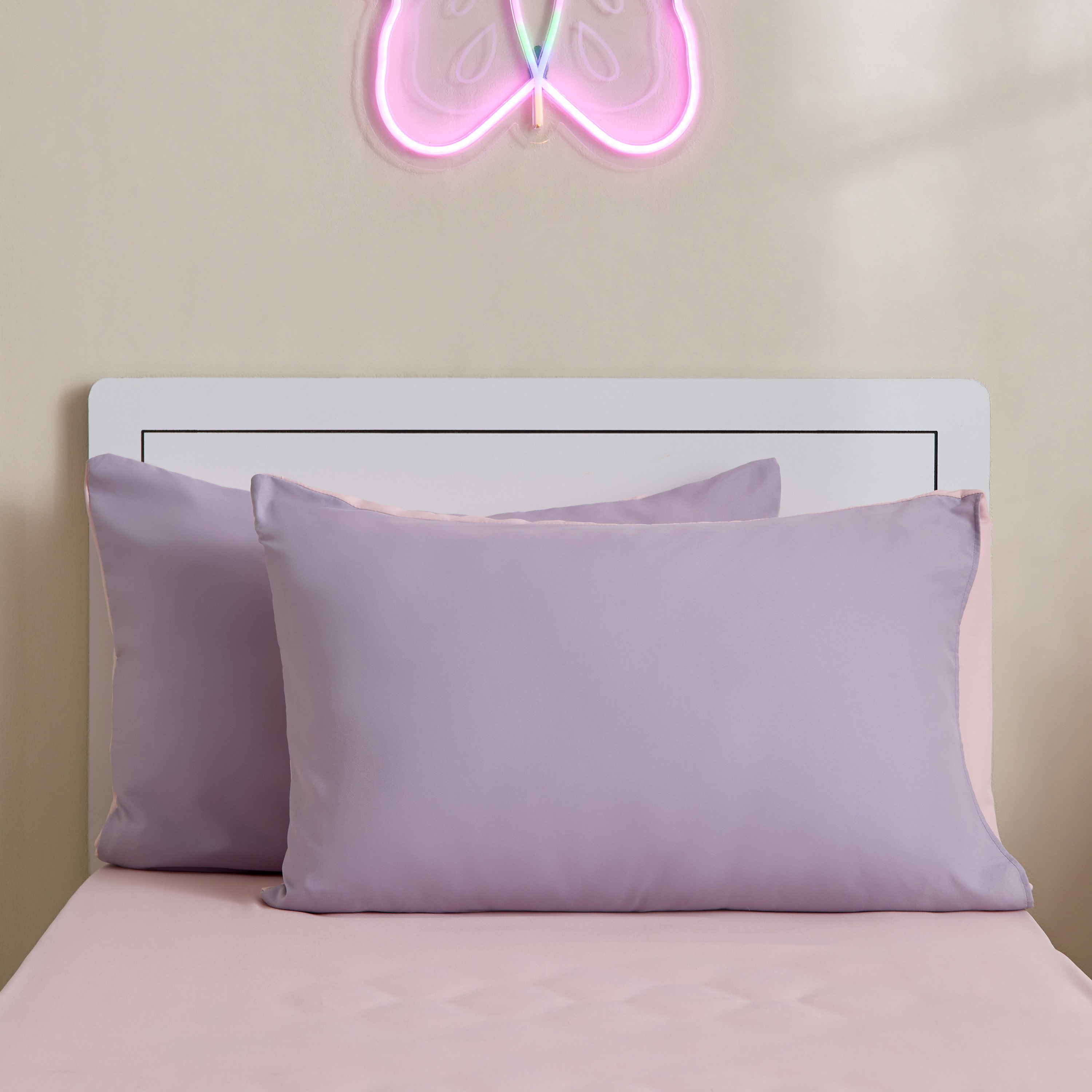 طقم أغطية وسائد مايكروفايبر قابلة للعكس قطعتين من فيرا - 50x75 سم-hbxhomeware-hbxkidsandyouth-image-2