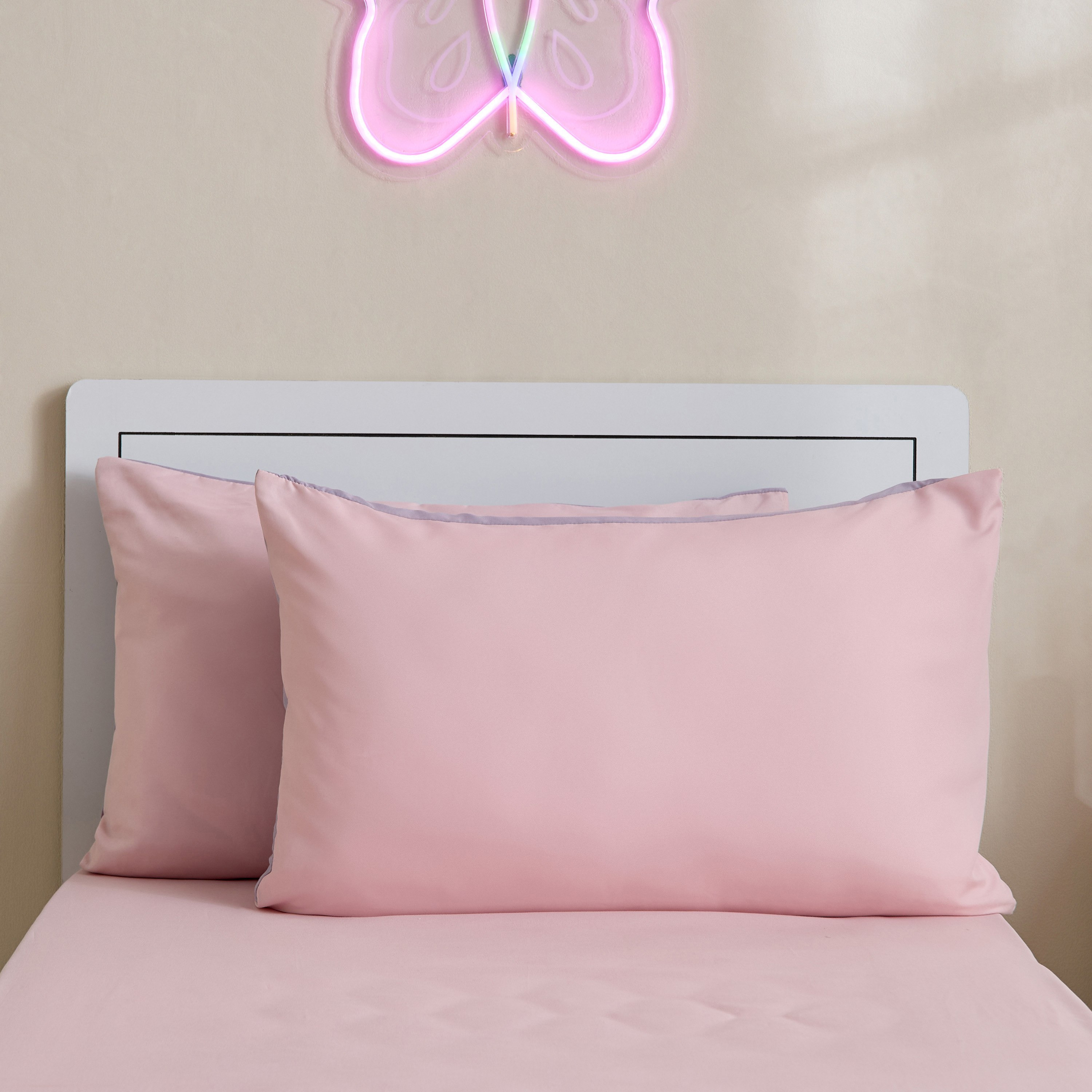 طقم أغطية وسائد مايكروفايبر قابلة للعكس قطعتين من فيرا - 50x75 سم-hbxhomeware-hbxkidsandyouth-image-3