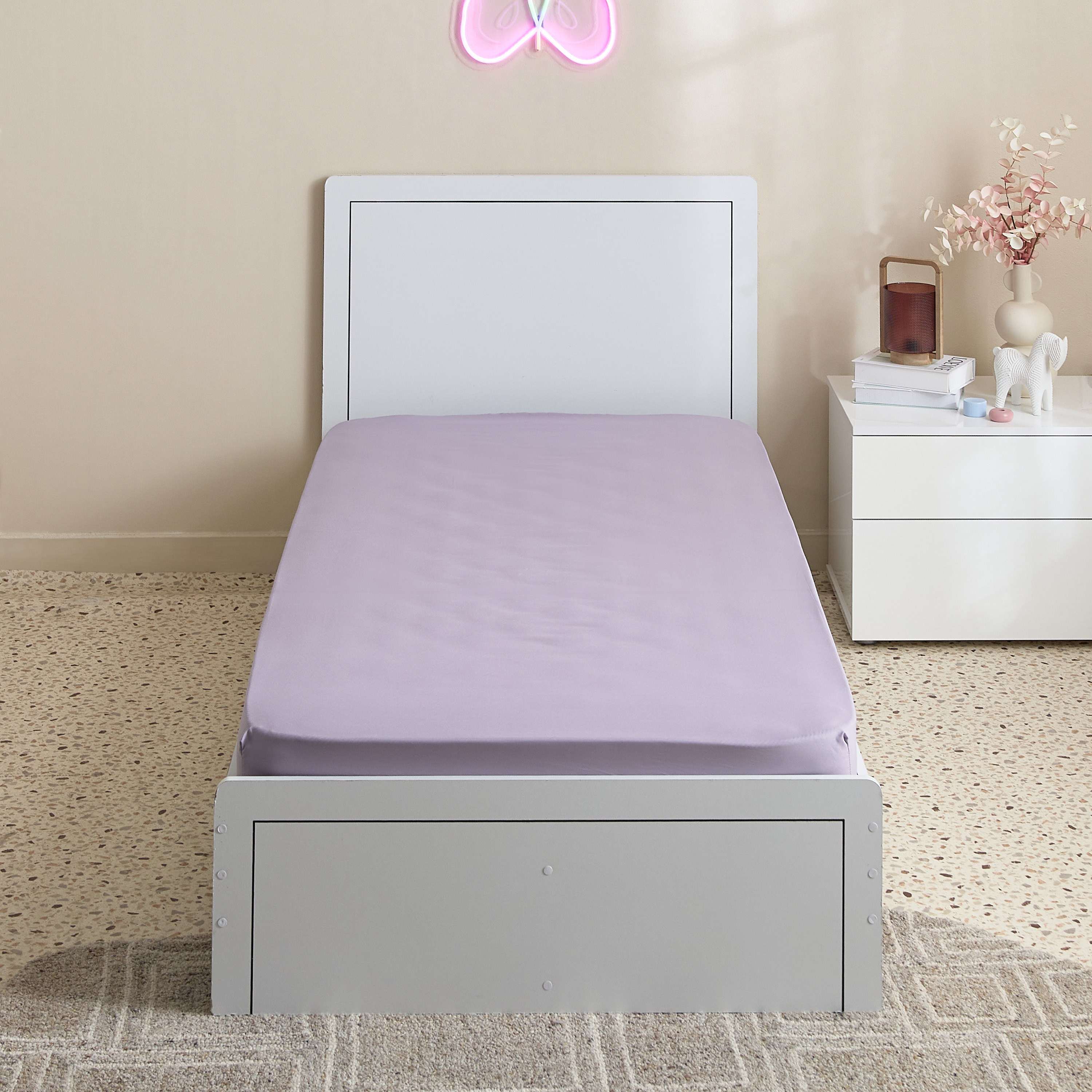 Flipzy Microfibre Single Fitted Sheet - 90x190+20 cm-hbxhomeware-hbxbedroom-image-3