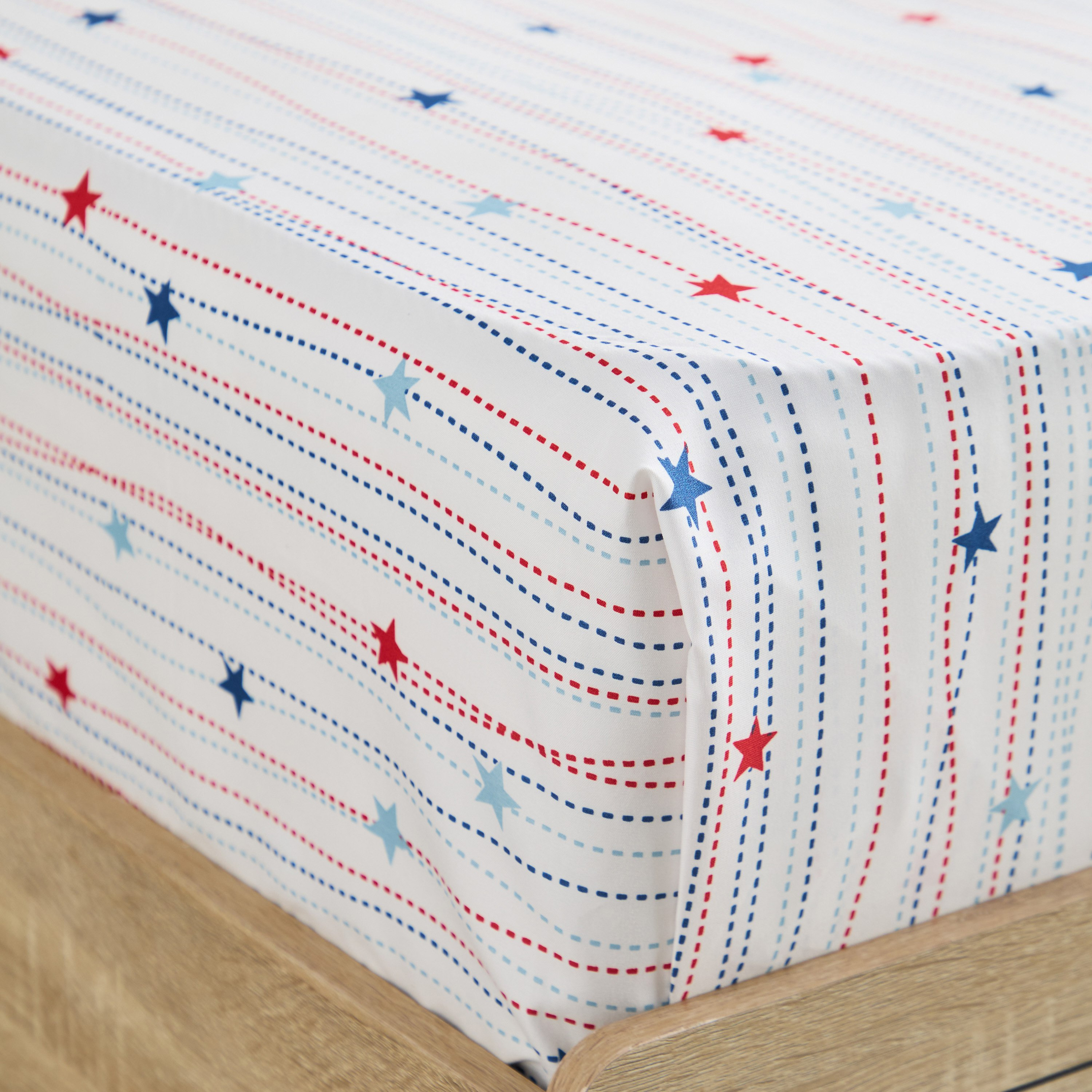 طقم شرشف مسطح فردي مايكروفايبر قطعتين ستارلايت من نورا - 160x240 سم-hbxhomeware-bedding-flatsheets-image-4
