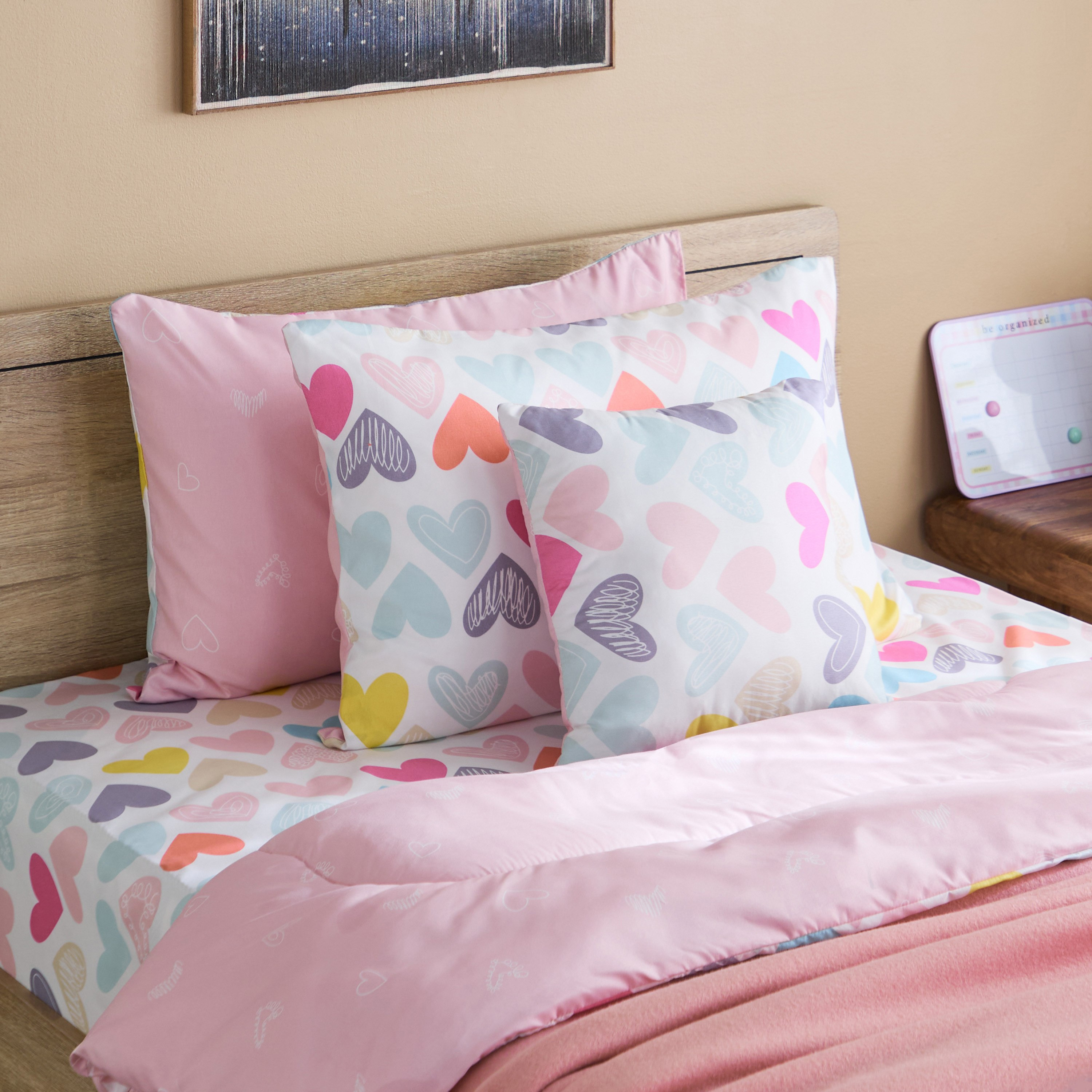 وسادة محشوة ألياف دقيقة قلوب من نورا - 40x40 سم-hbxhomeware-hbxkidsandyouth-image-5