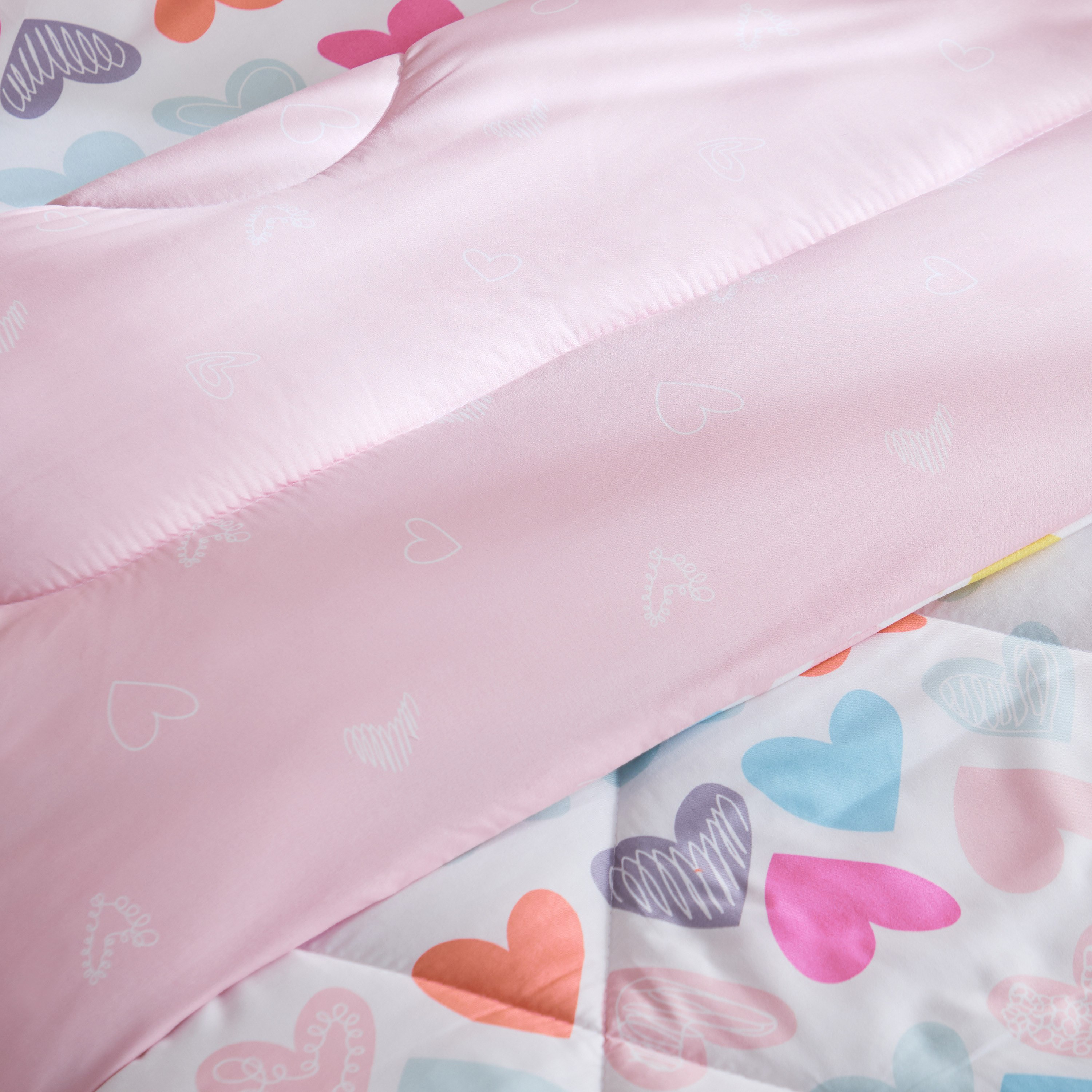 لحاف مزدوج مايكروفايبر من نورا - 160x220 سم-hbxkidsandyouth-beddingandfurnishings-comfortersets-image-5