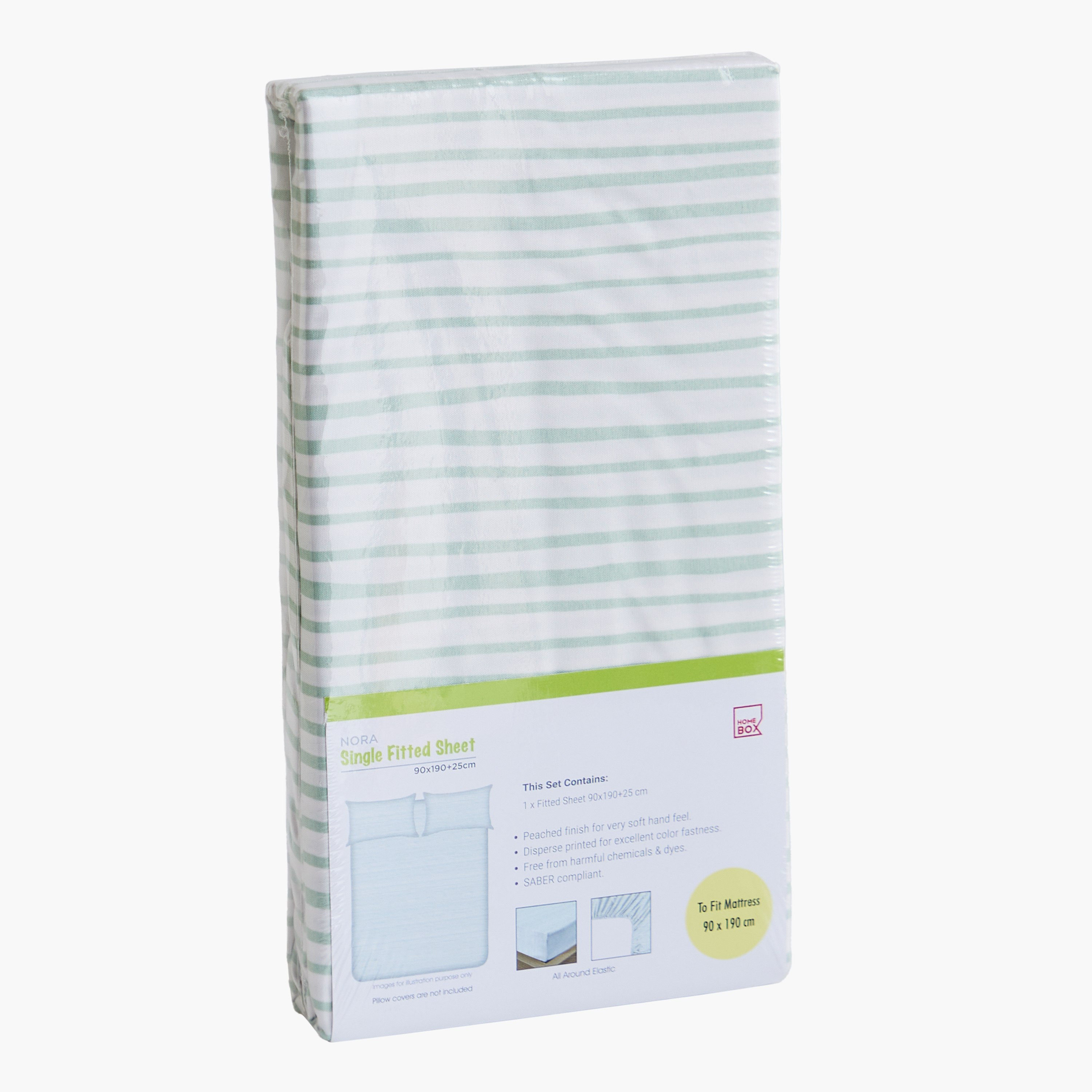 Nora Prism Microfibre Single Fitted Sheet - 90x190+20 cm-hbxhomeware-bedding-fittedsheets-image-8