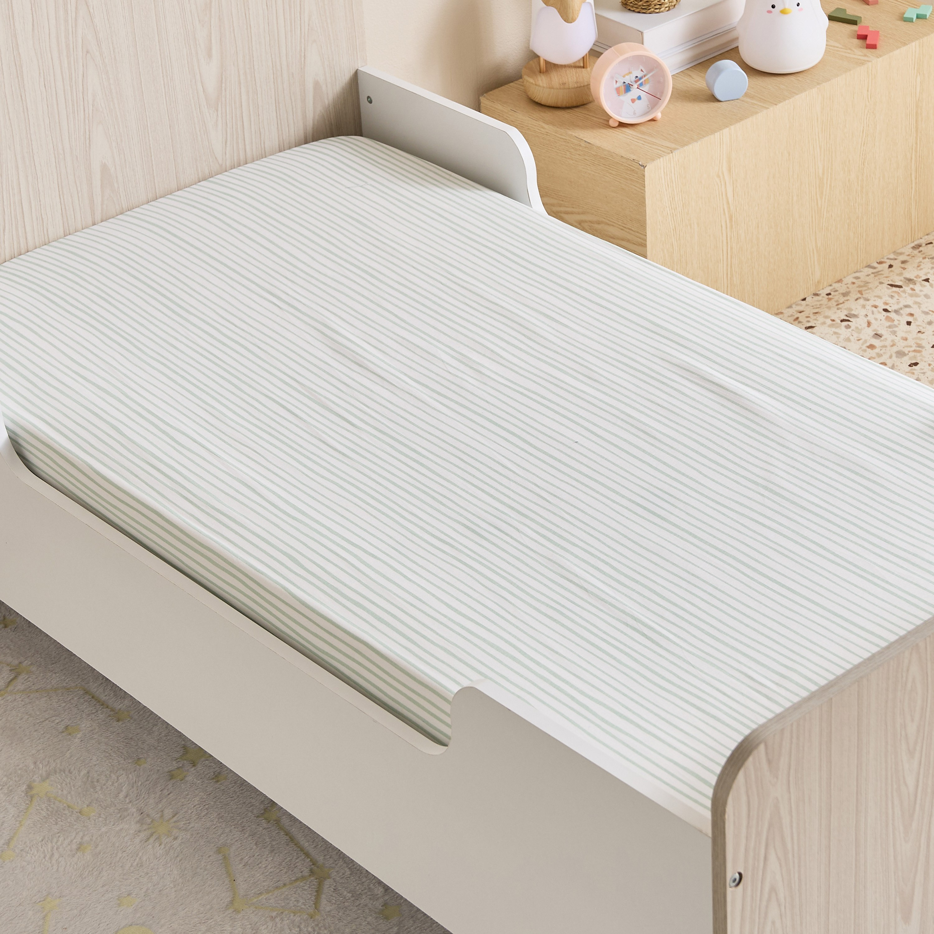 Nora Prism Microfibre Toddler Comforter with Fitted Sheet and Pillow Case Set - 100x150 cm-hbxkidsandyouth-beddingandfurnishings-comfortersets-image-7