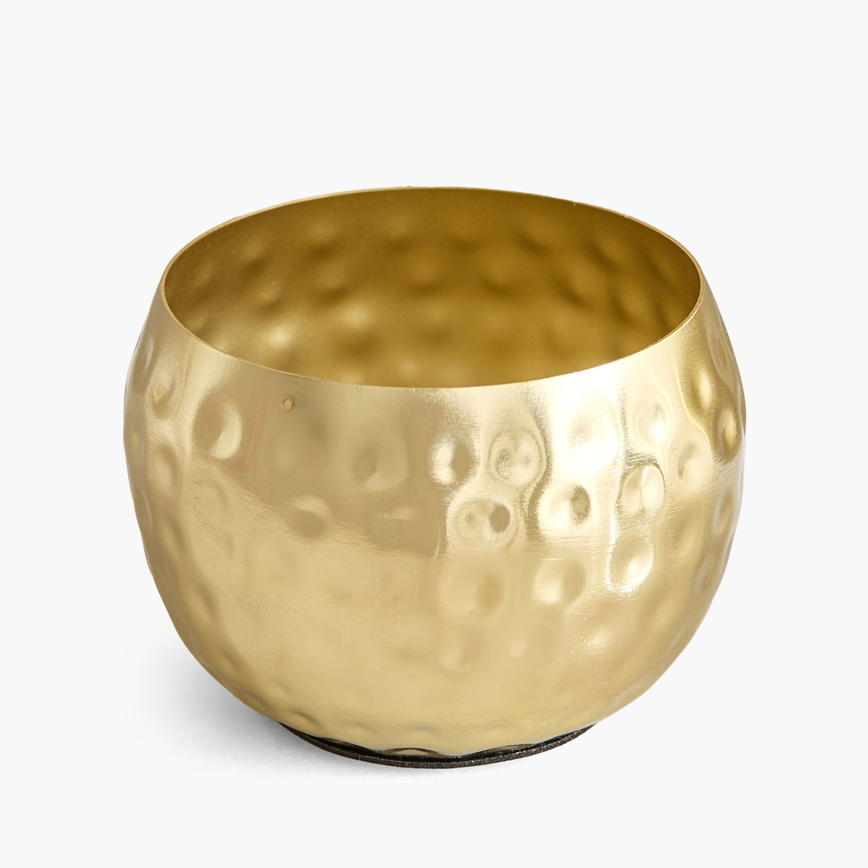 Avya Metal Hammered Tealight Holder - 10x10x7.5 cm-PROMO_HB_AE_B1G1_250925-image-5