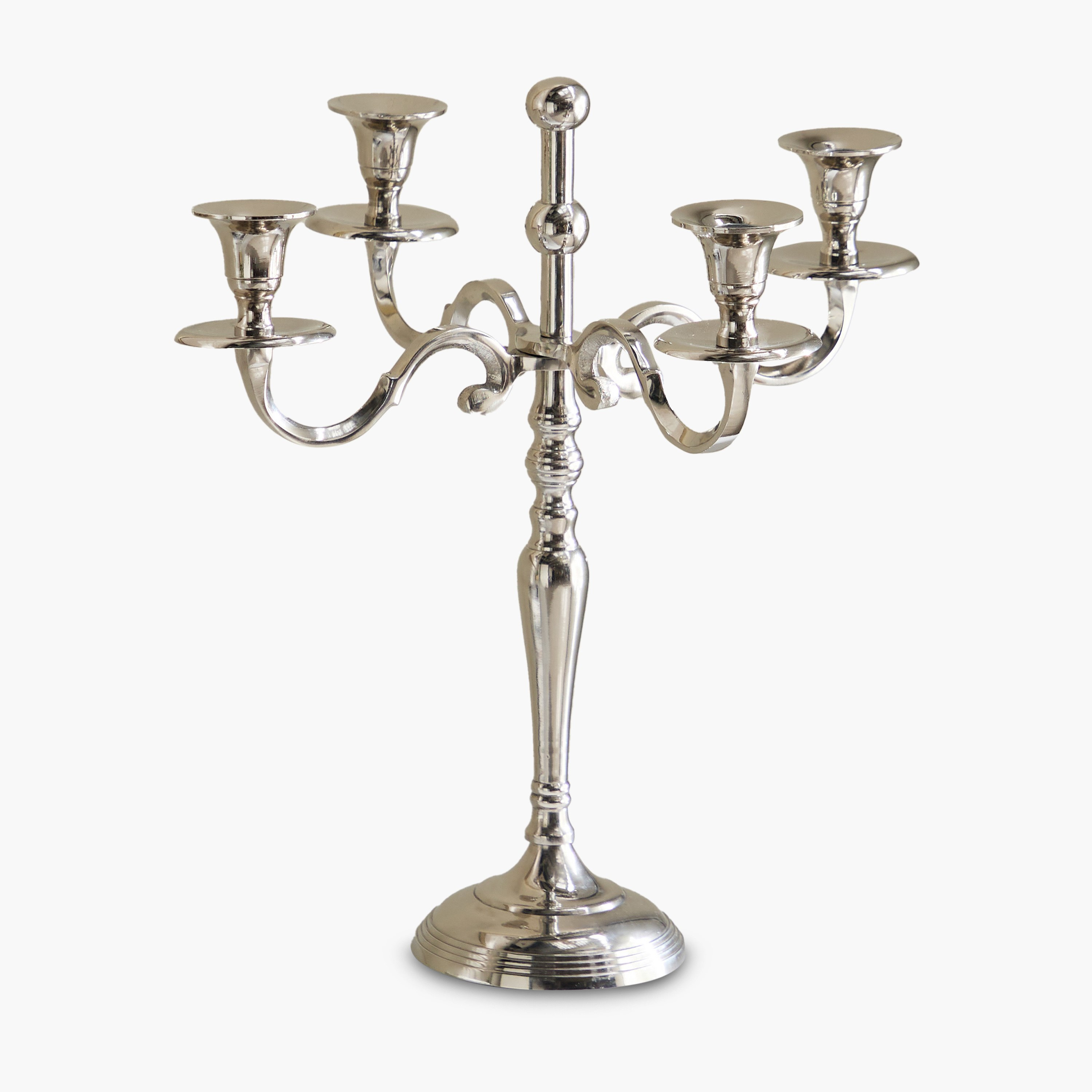 Avya Aluminium 4-Arm Candelabra - 35x35x38.5 cm-PROMO_HB_AE_B1G1_250925-image-5