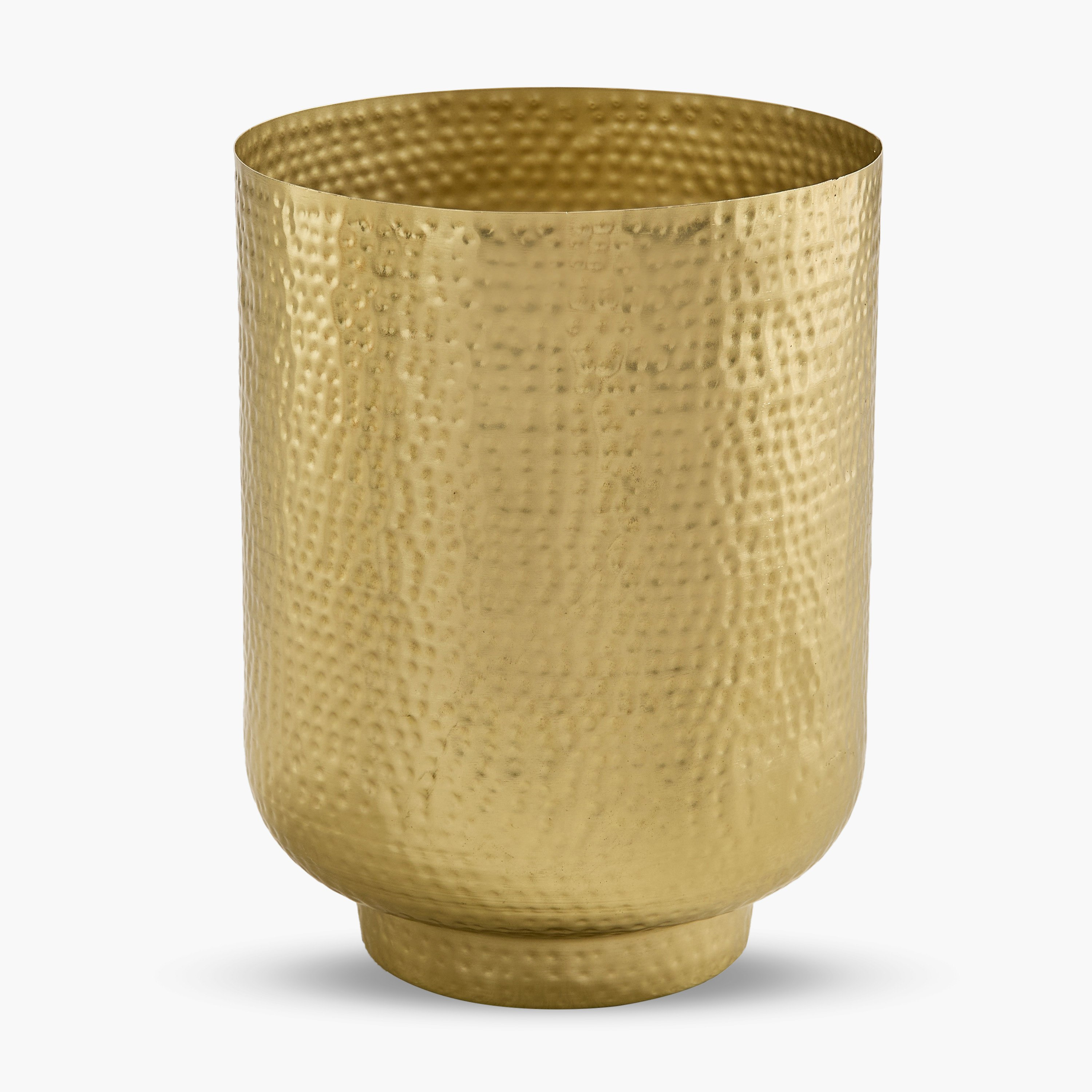 إناء زرع معدن مطروق بقاعدة من أفيا - 25x25x32 سم-PROMO_HB_AE_B1G1_250925-image-5