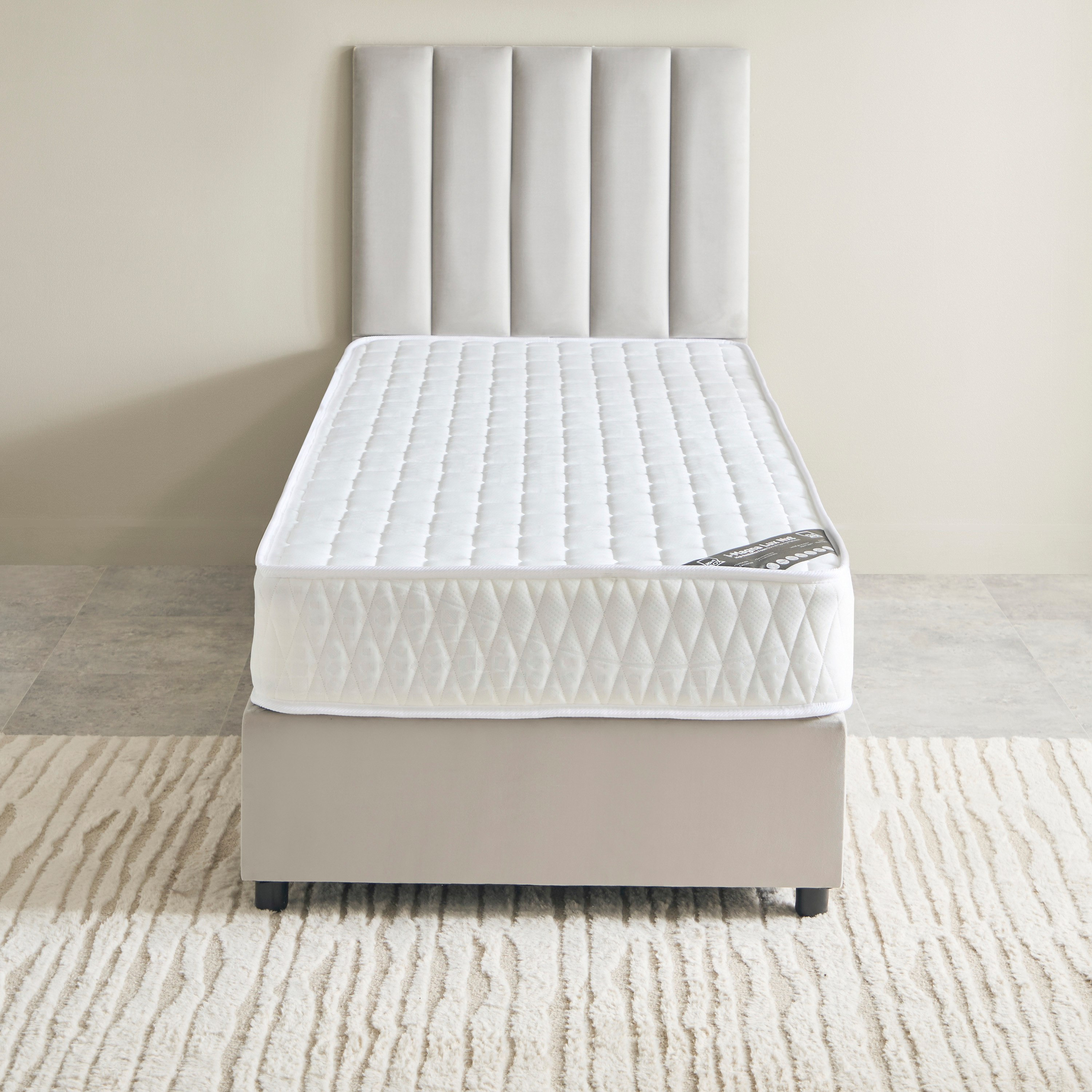 SleepEase iMagna Lux Nxt Knitted Fabric High Resilience Foam Bonnell Spring Mattress - 90x200x22 cm-hbxfurniture-bedroom-mattresses-single-image-6
