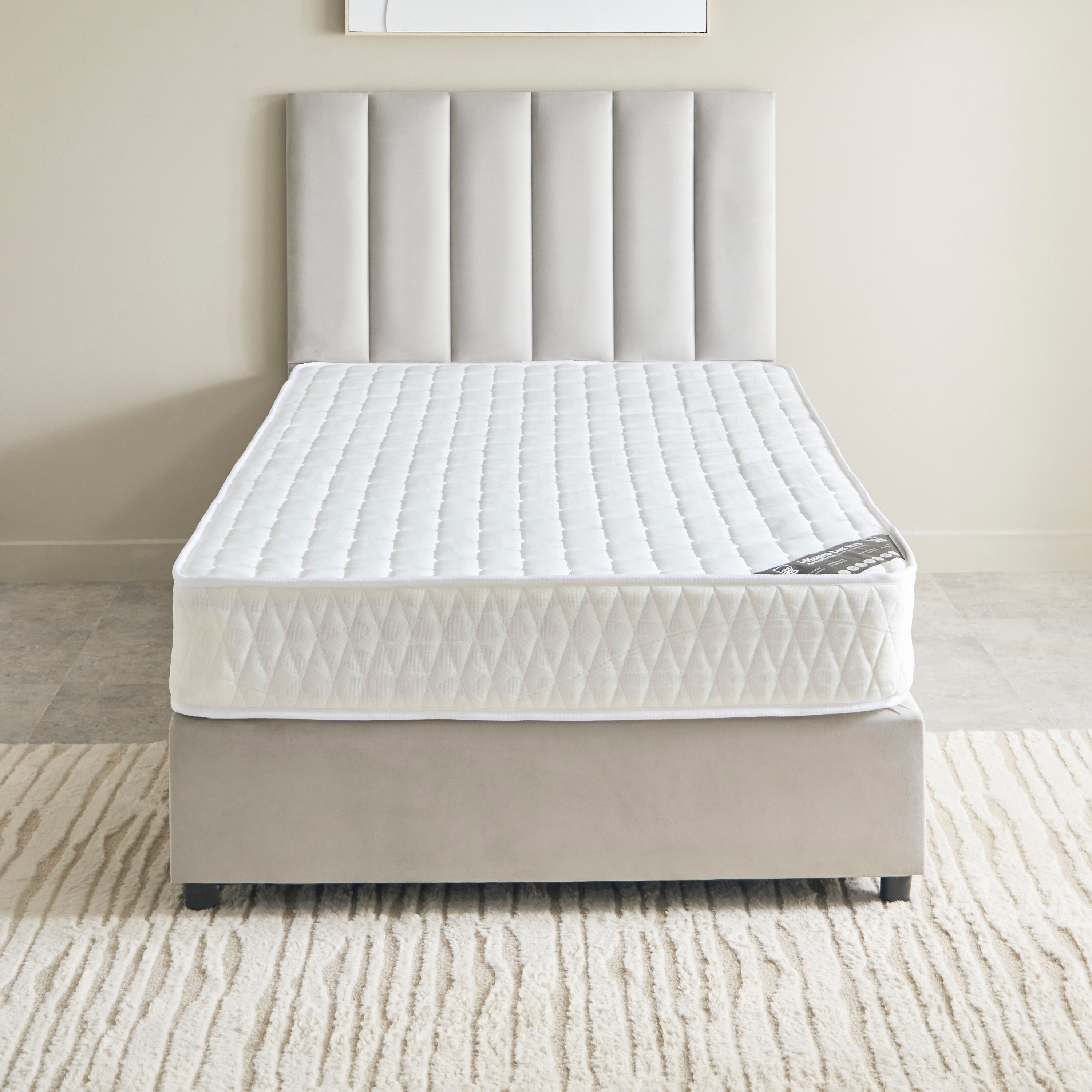 SleepEase iMagna Lux Nxt Knitted Fabric High Resilience Foam Bonnell Spring Mattress - 120x200x22 cm-hbxfurniture-mattresses-twin-image-6