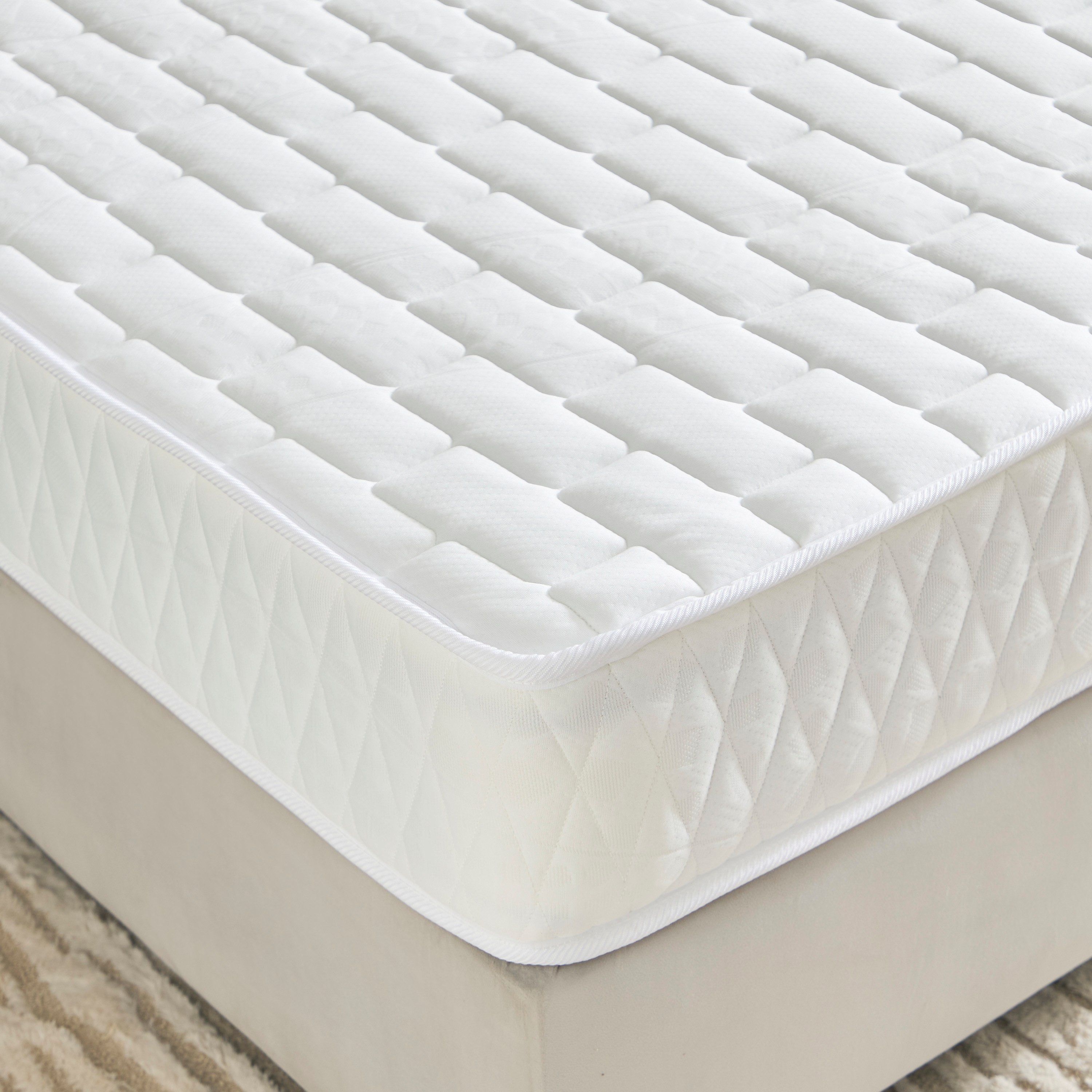 SleepEase iMagna Lux Nxt Knitted Fabric High Resilience Foam Bonnell Spring Mattress - 120x200x22 cm-hbxfurniture-mattresses-twin-image-7