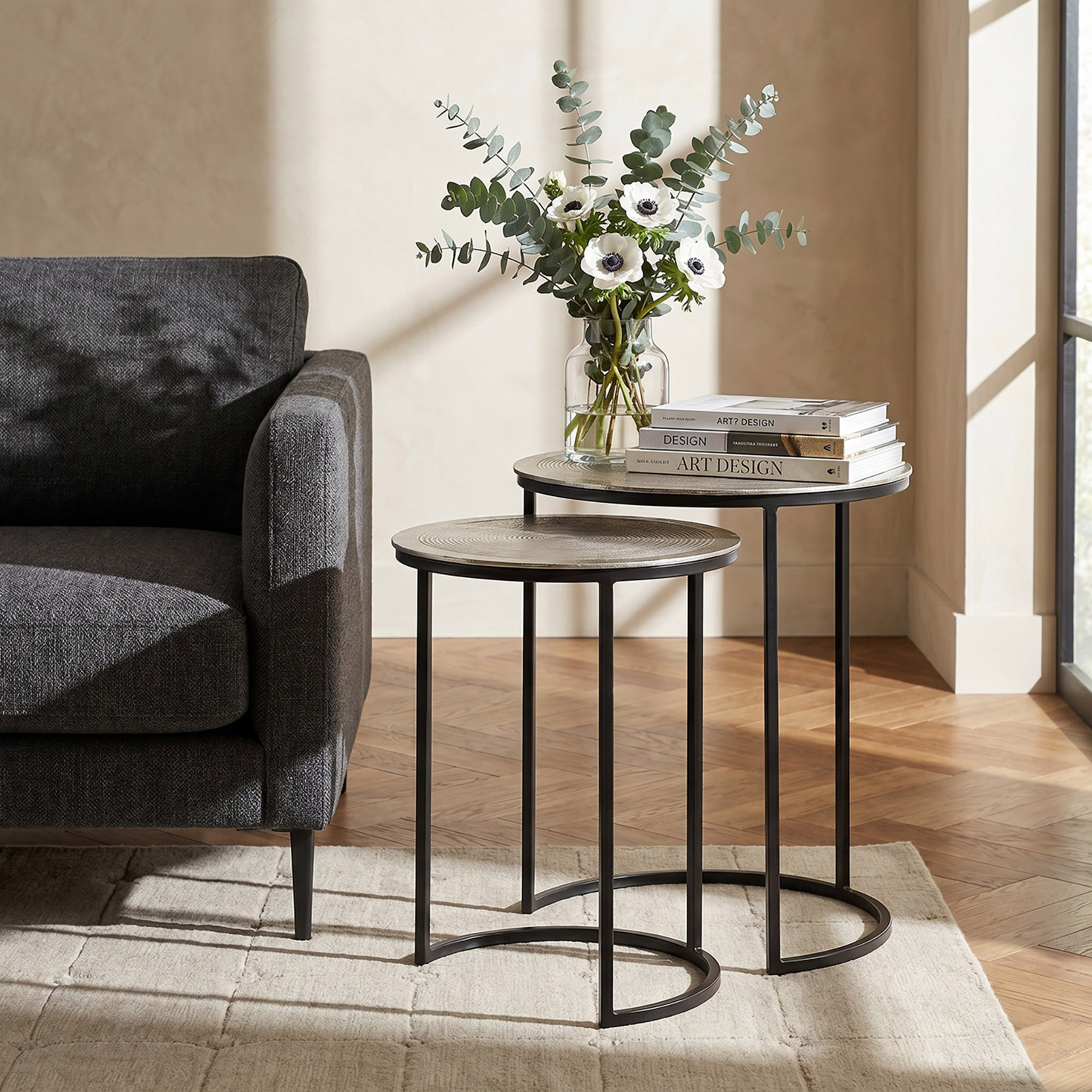 Cavon Dublin Ray Aluminium Cladding Nest of Tables - Set of 2-hbxfurniture-livingroom-nestingtables-image-5