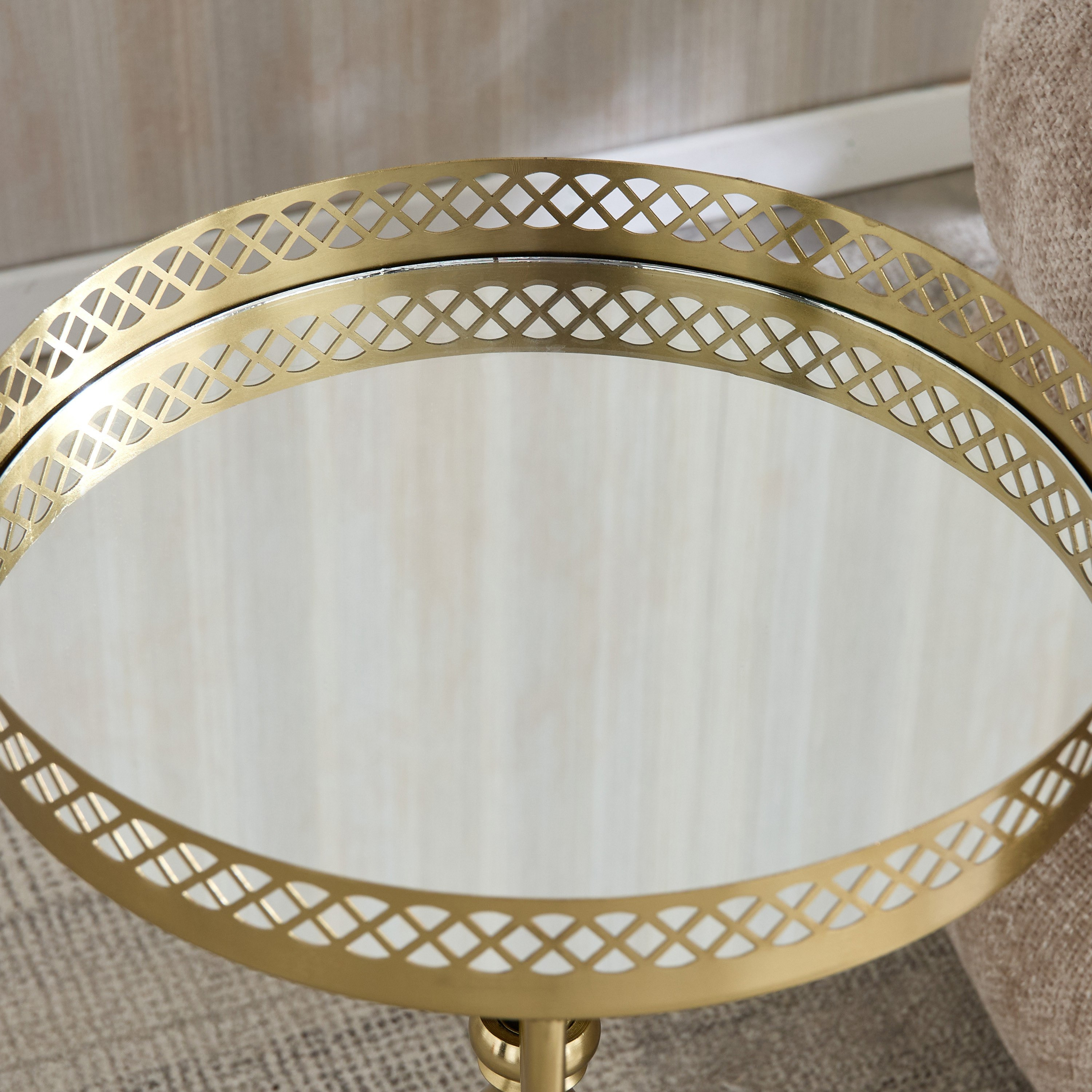Vendra Mandrel Mirror Top Accent Table-hbxfurniture-livingroom-endtables-image-3