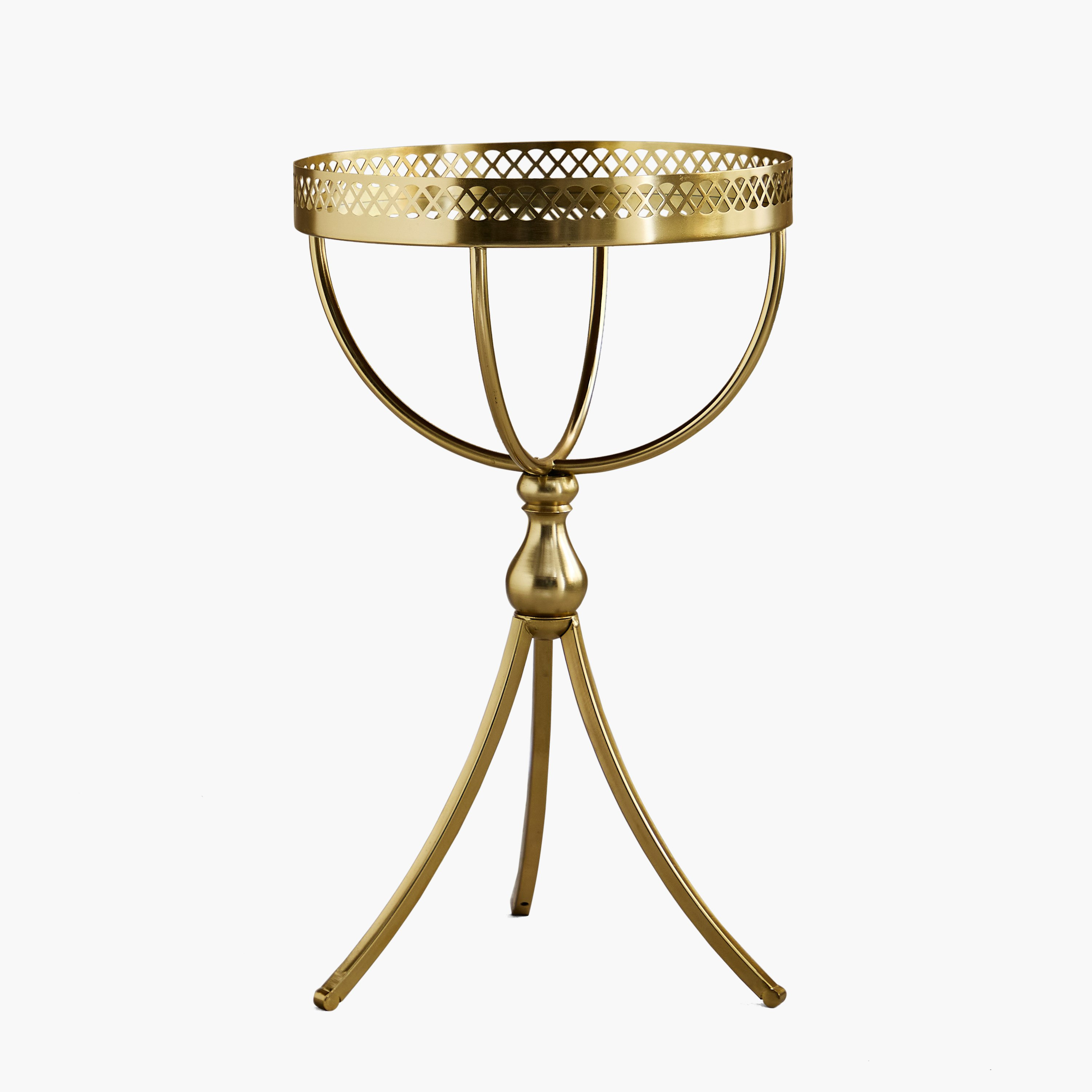 Vendra Mandrel Mirror Top Accent Table-hbxfurniture-livingroom-endtables-image-6