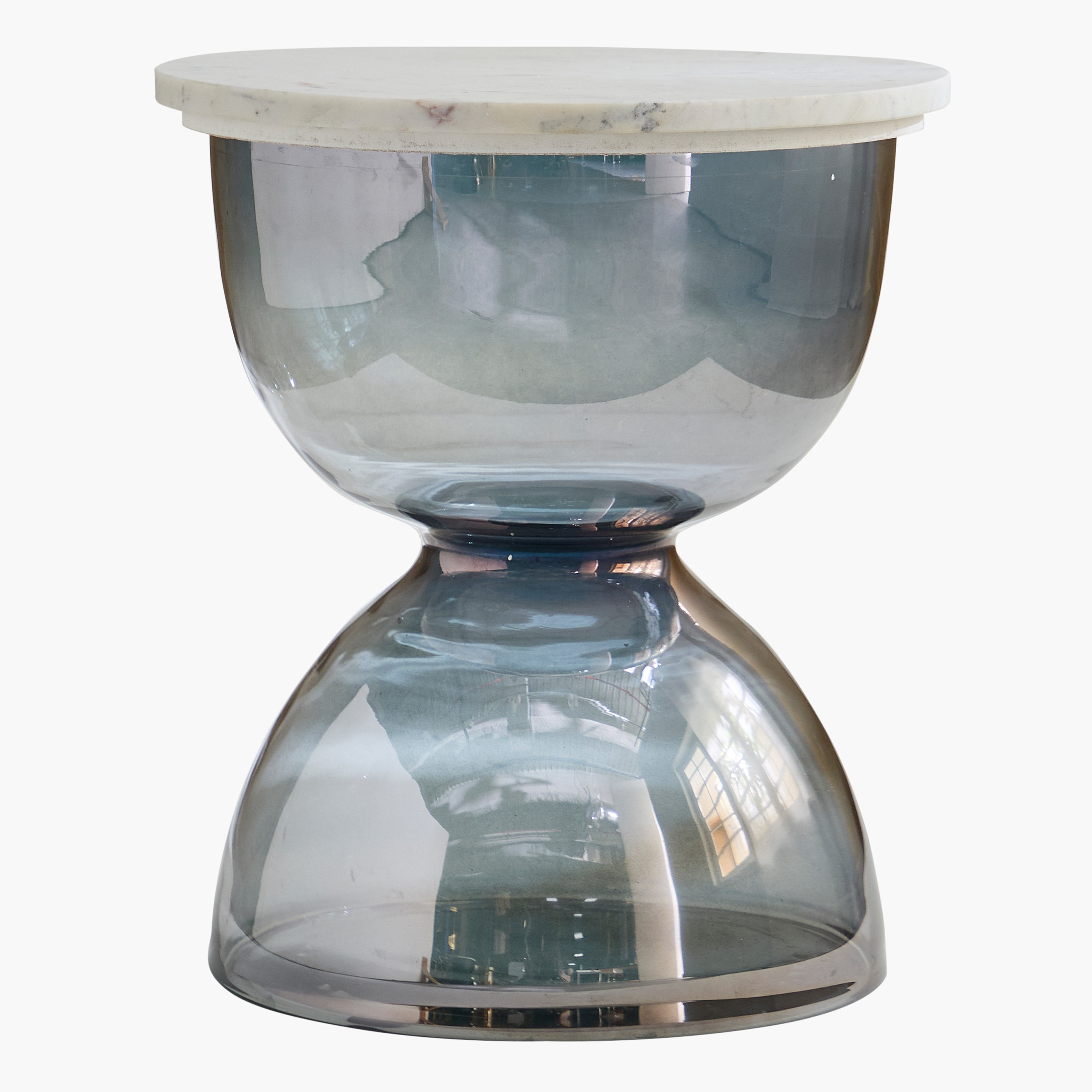 طاولة زجاج بسطح من الرخام الأصلي - أروز من كافون-hbxfurniture-livingroom-endtables-image-6