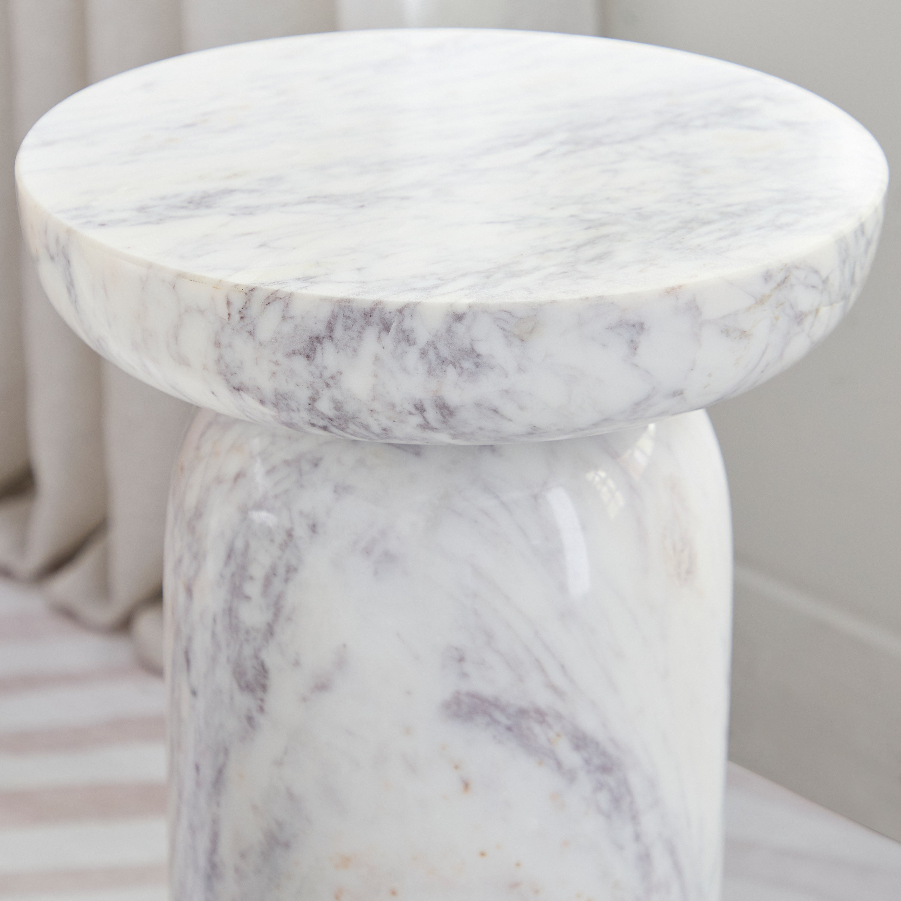 Cavon Wels Genuine Marble Top Accent Table-hbxfurniture-livingroom-endtables-image-3