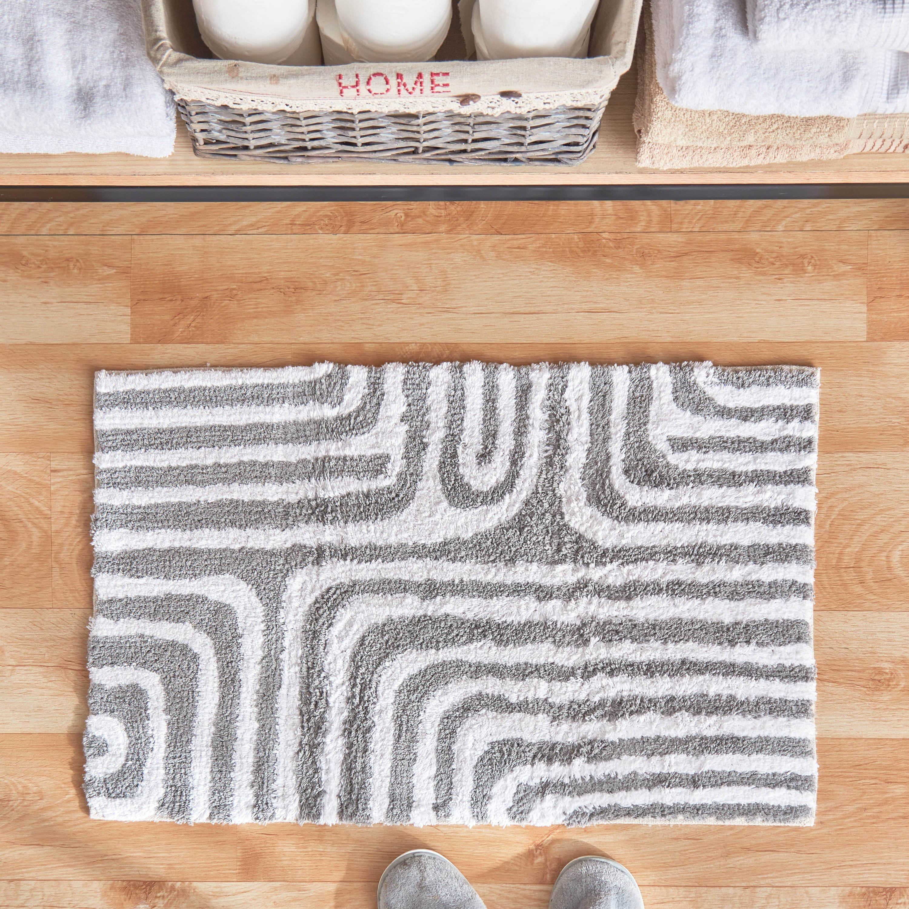سجادة حمام قطن نيكو من ميلتون - 50x80 سم-hbxhomeware-kidsessentials-kidsbathmatsandtubmats-image-1