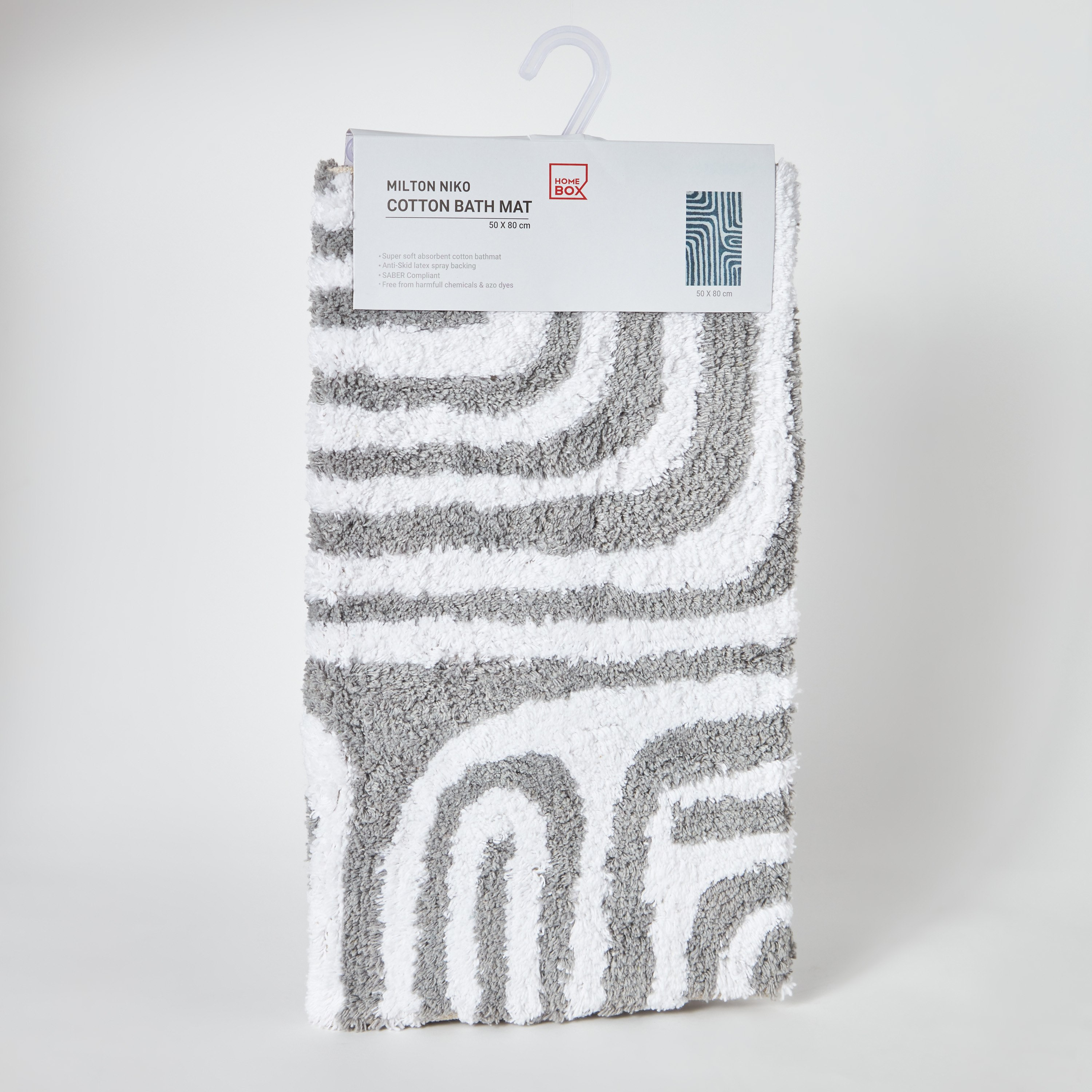 سجادة حمام قطن نيكو من ميلتون - 50x80 سم-hbxhomeware-kidsessentials-kidsbathmatsandtubmats-image-5