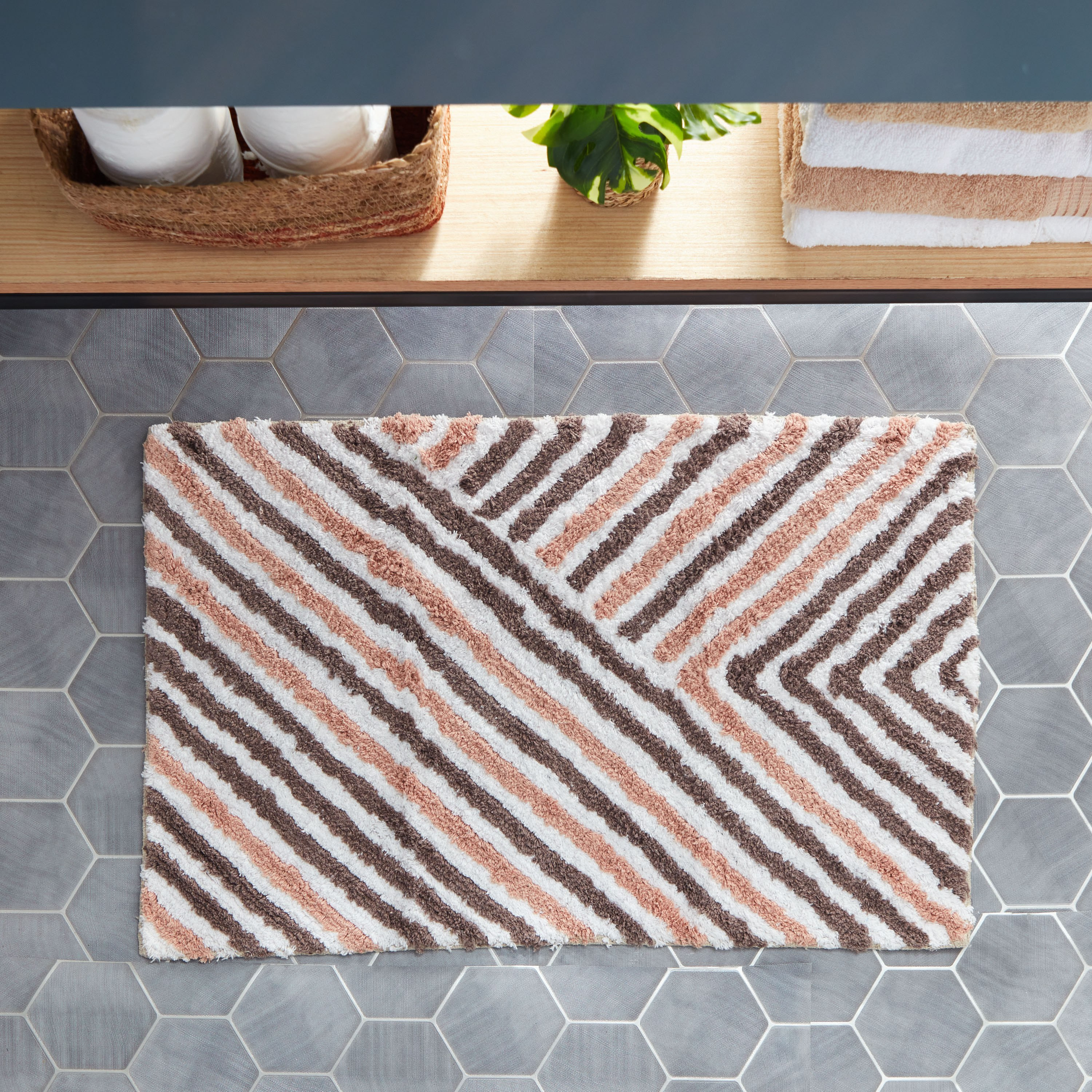 طقم سجاد حمام قطن قطعتين ريا من ميلتون-hbxhomeware-kidsessentials-kidsbathmatsandtubmats-image-2