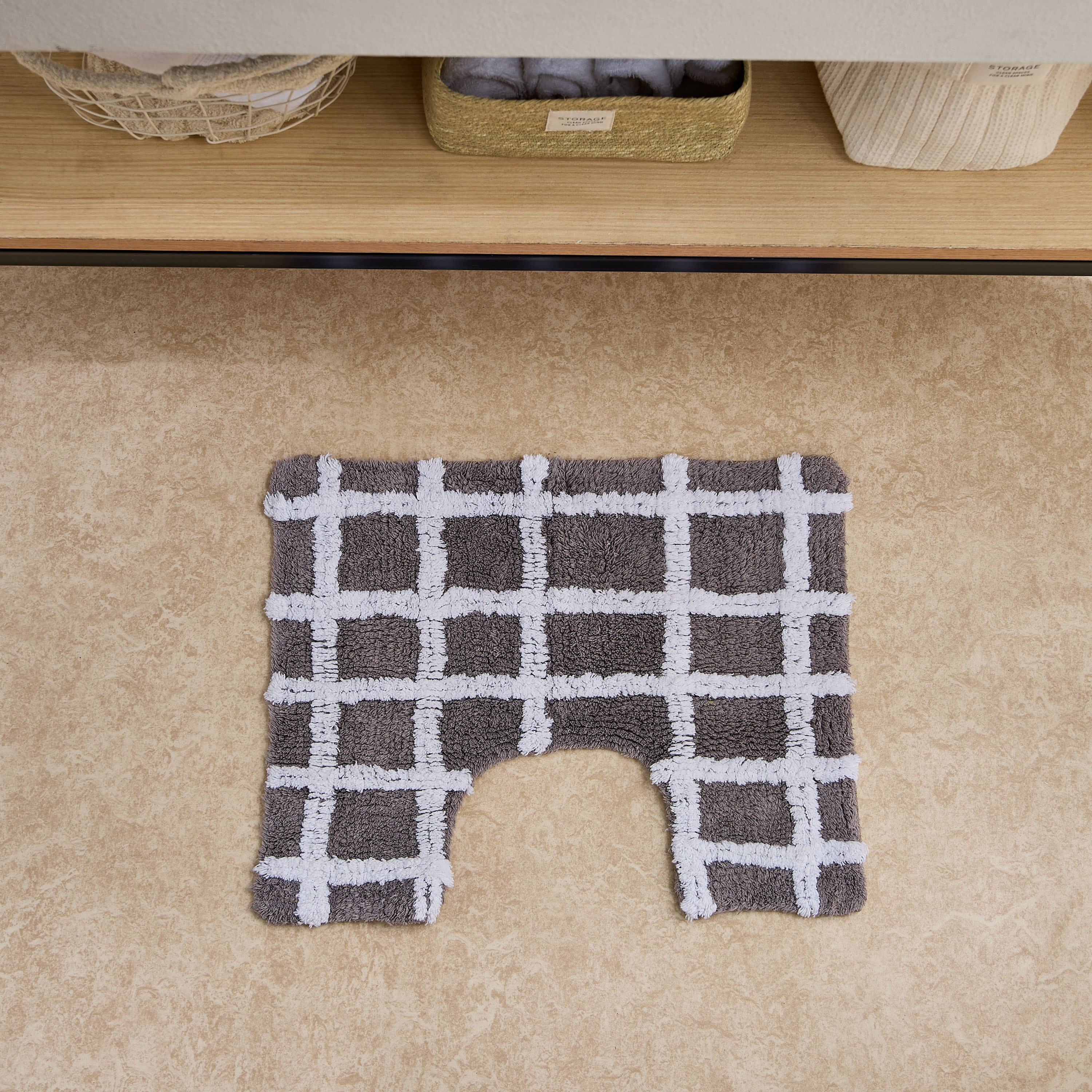 طقم سجادات حمام قطن قطعتين ريو من ميلتون - 50x80+40 سم-hbxhomeware-kidsessentials-kidsbathmatsandtubmats-image-3