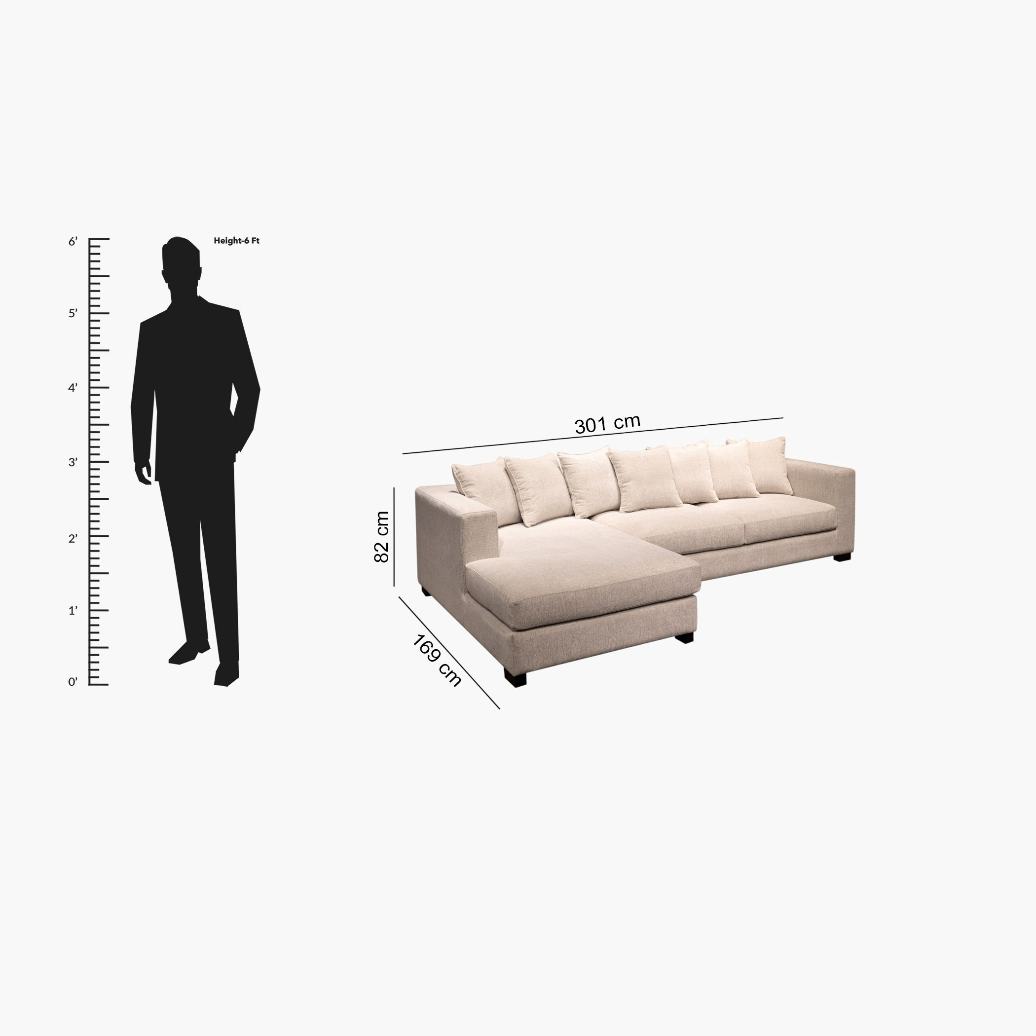 كنبة ركنية يسار 5 مقاعد قماش مع 7 وسائد من آسبين-hbxlivingroom-sofasandarmchairs-sofas-image-13