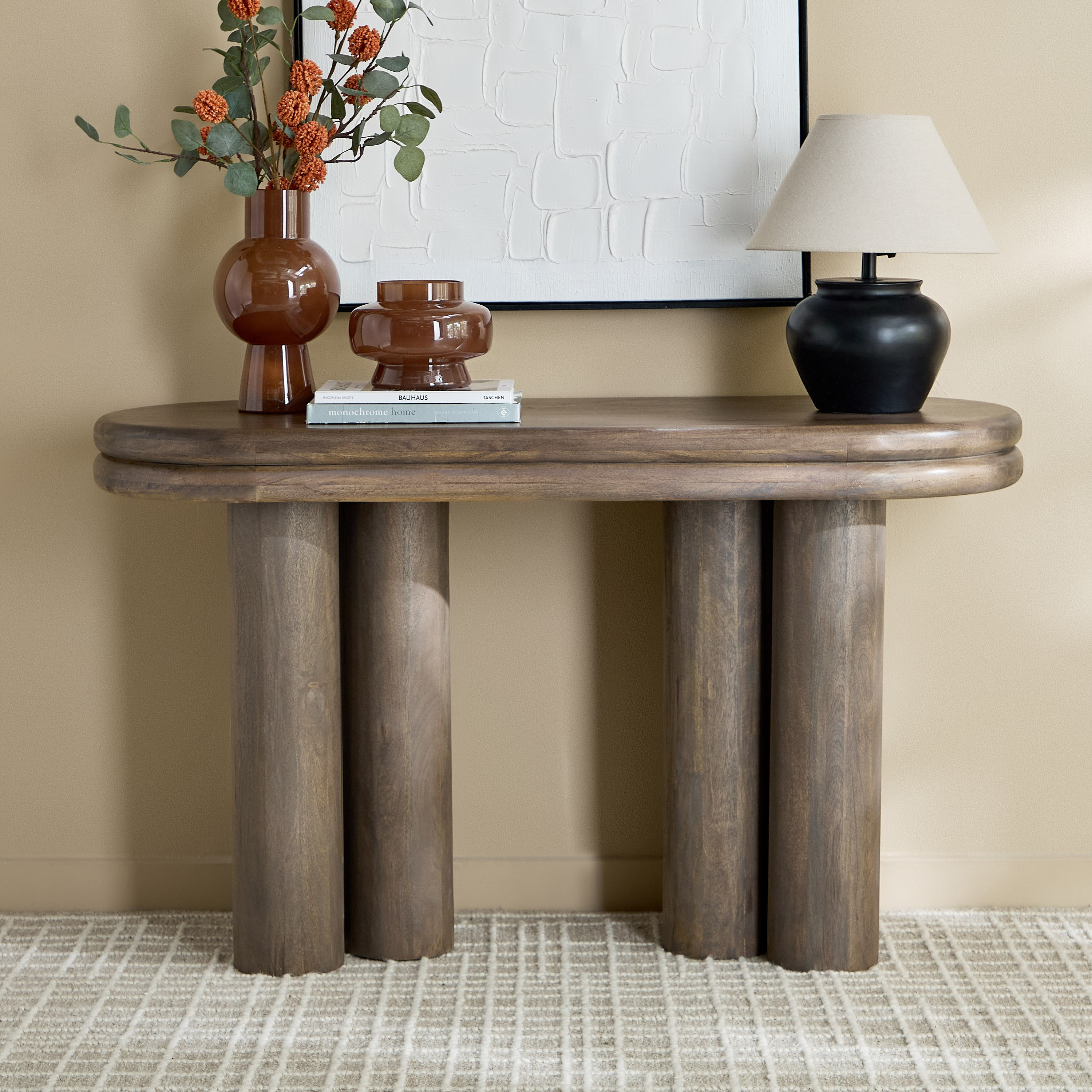 Vendra Aldus Solid Wood Console Table-hbxfurniture-tablesandstands-consoletables-image-2