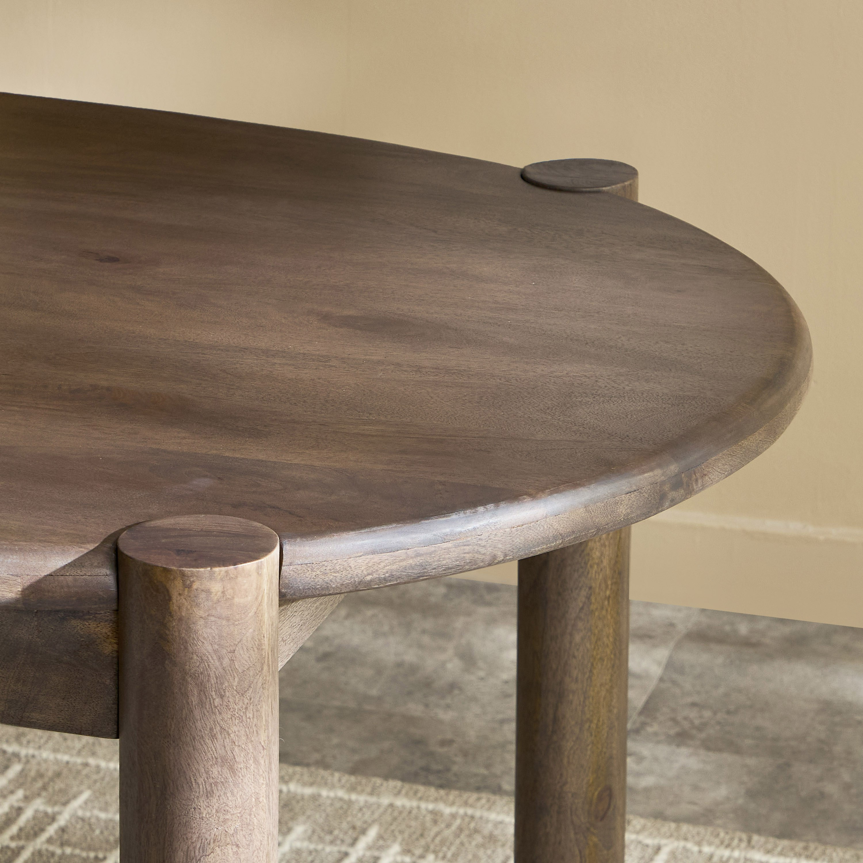 طاولة سُفرة من الخشب الصلب لـ8 مقاعد - ألدوس من فيندرا-hbxfurniture-diningroom-diningtables-eightseater-image-5