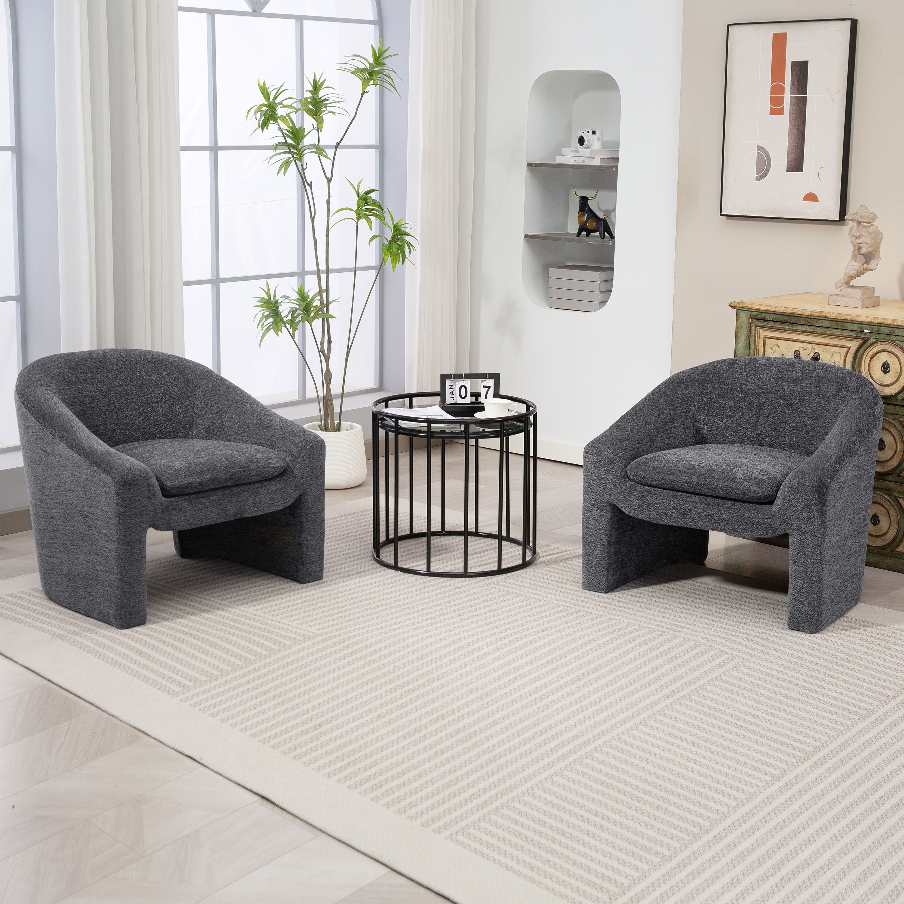 Movo Lola Fabric Accent Chair-hbxlivingroom-sofasandarmchairs-easychairs-image-7