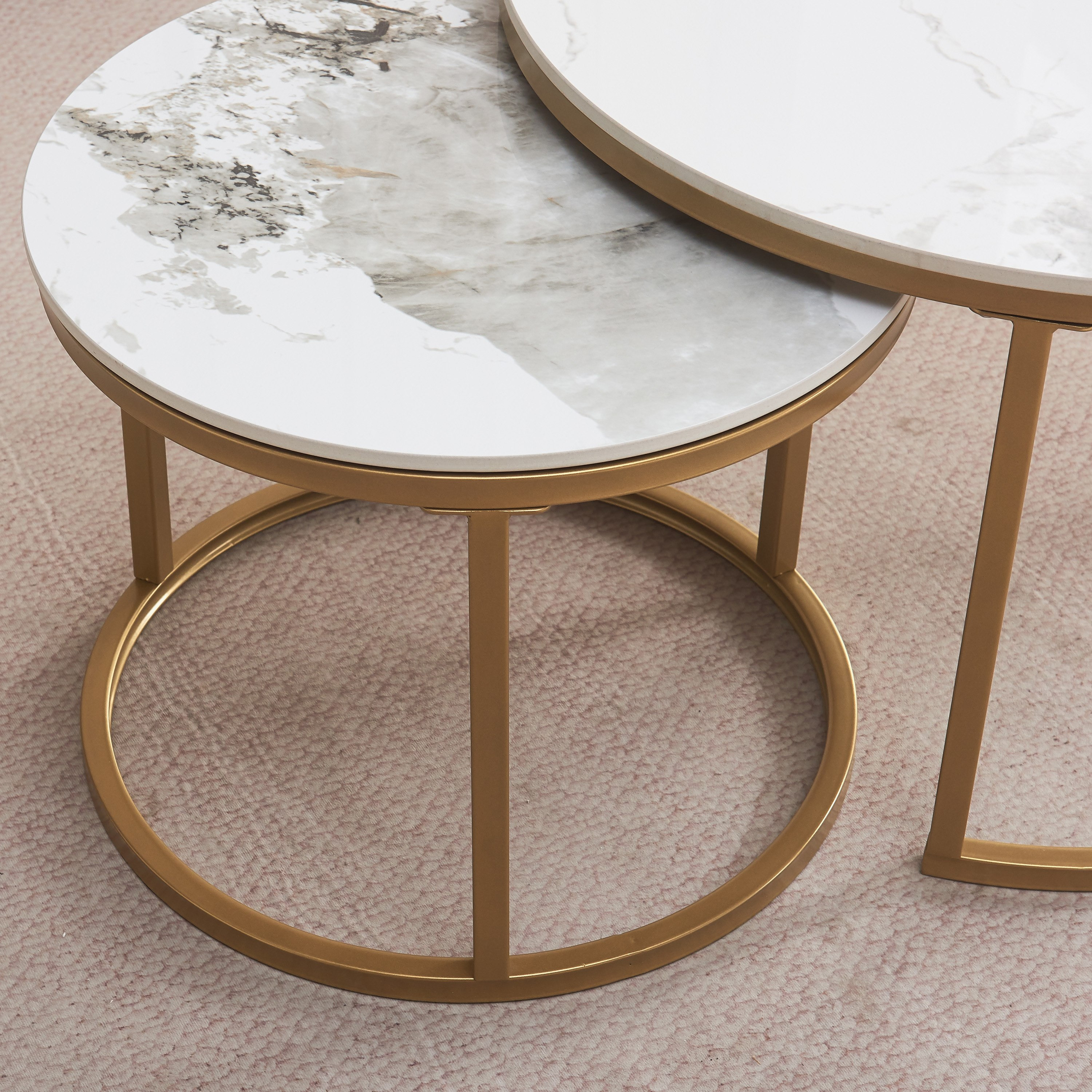 طاولة قهوة من الحجر الملبد من روما - طقم من 2-hbxlivingroom-tablesandstands-coffeetables-image-4