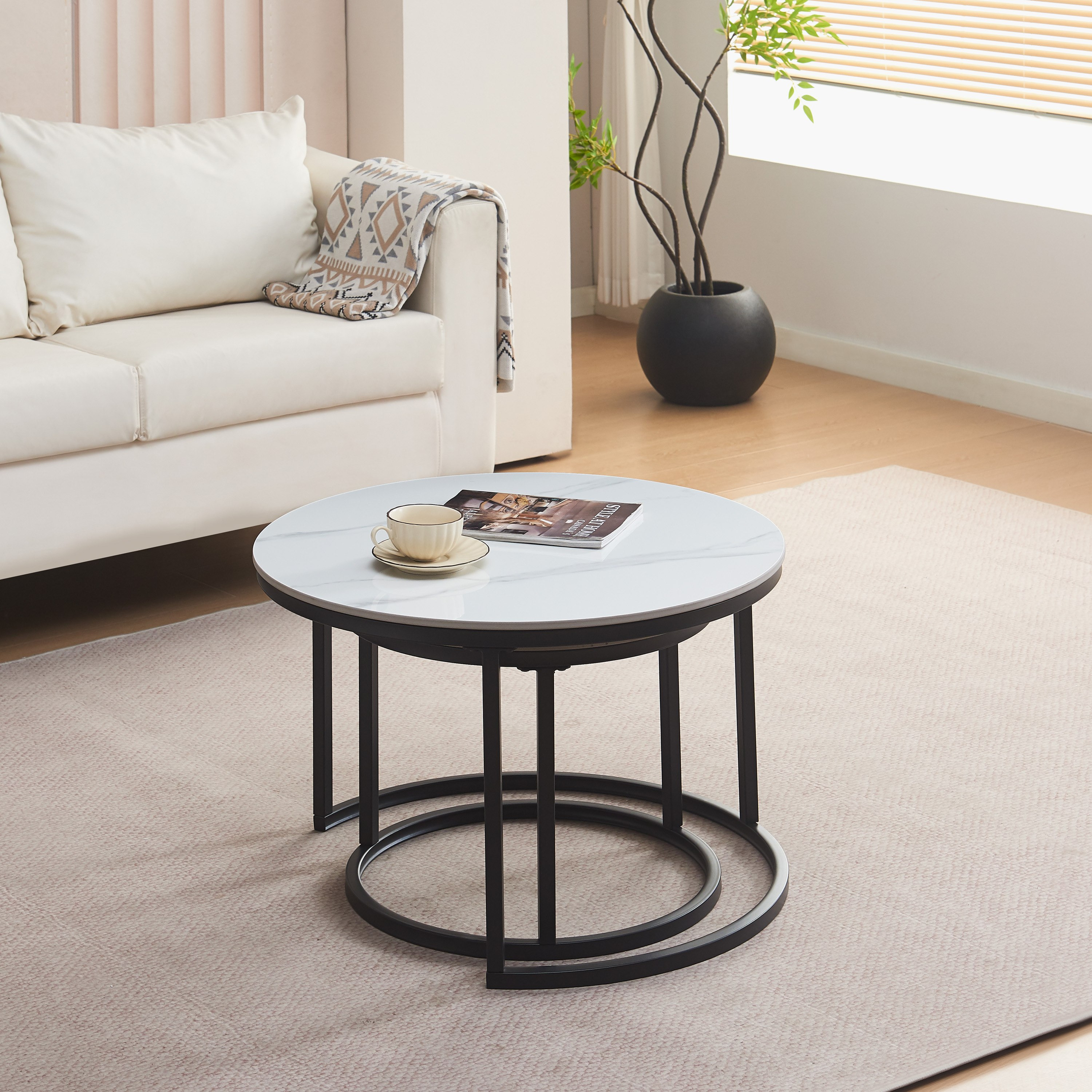 Roma Sintered Stone Coffee Table - Set of 2-PROMO_HB_UAE_HBX10_280126-image-1