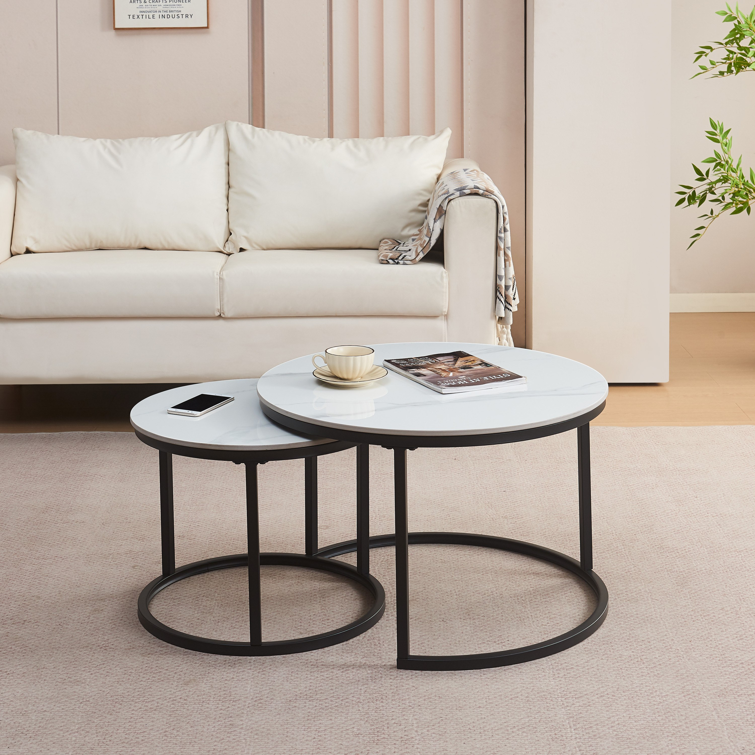 Roma Sintered Stone Coffee Table - Set of 2-PROMO_HB_UAE_HBX10_280126-image-4