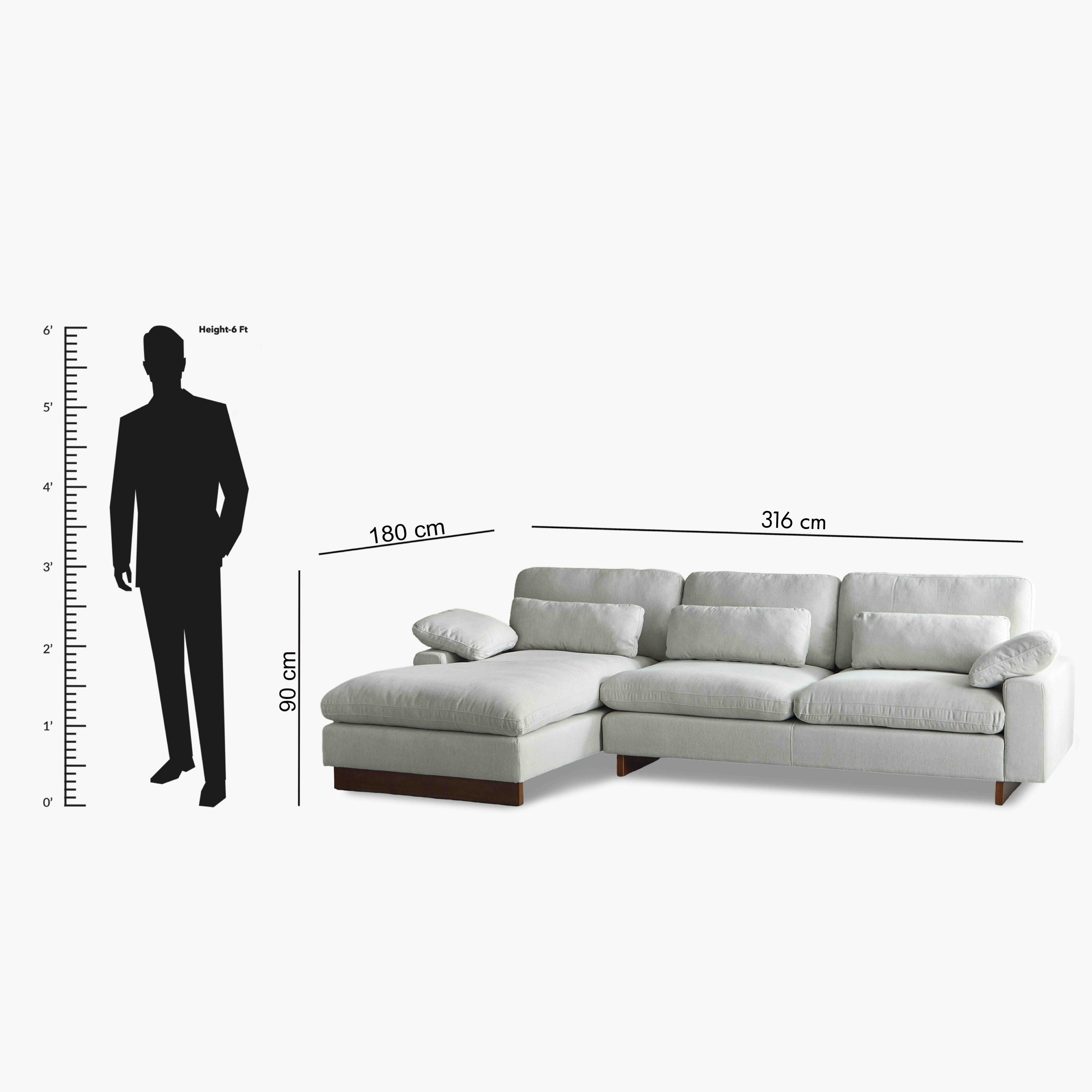 كنبة قماش ركنية يسار بـ5 مقاعد مع 3 وسائد دعم الظهر من فرانسيسكو-hbxlivingroom-sofasandarmchairs-cornersofas-image-12