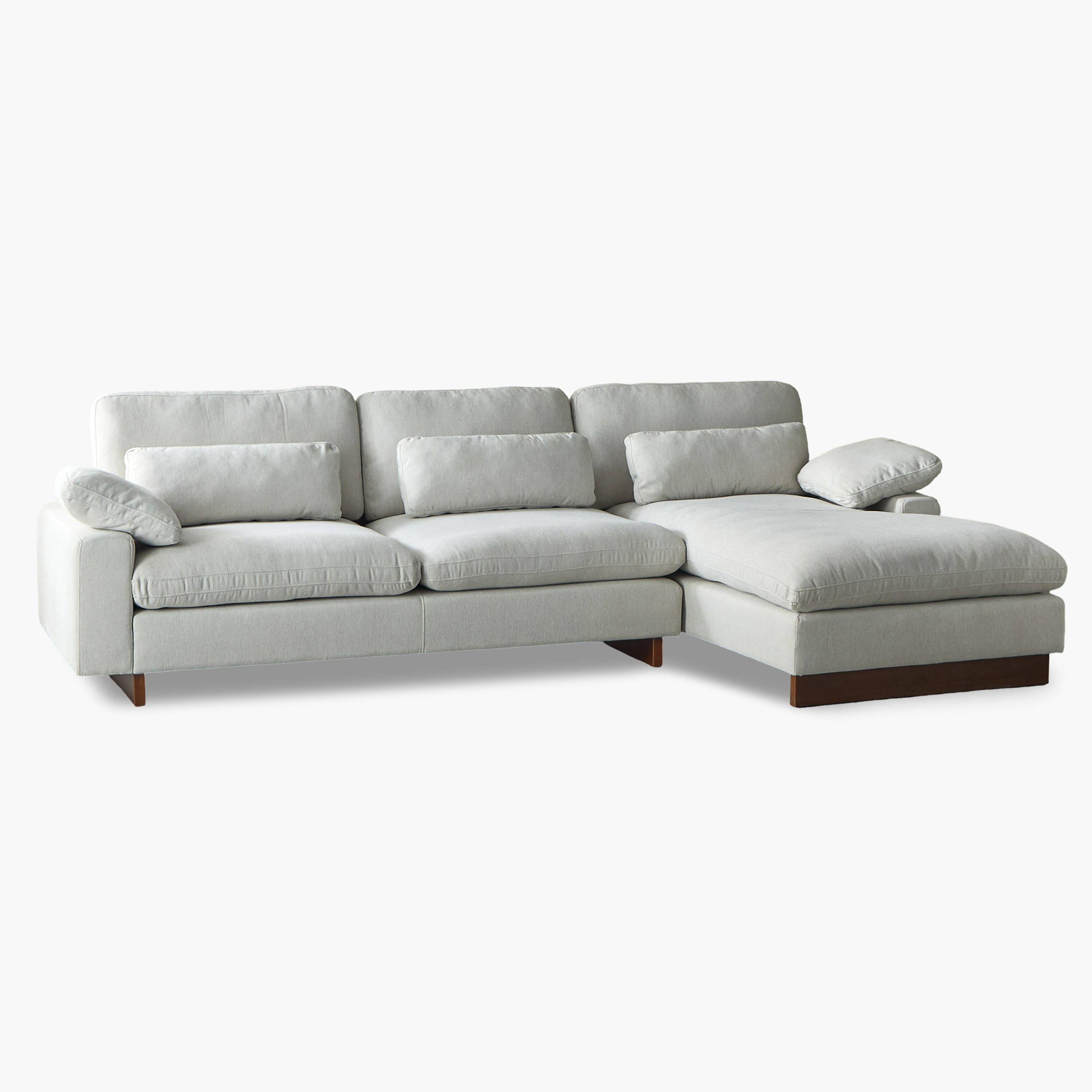 Francisco 5-Seater Fabric Right Corner Sofa with 3 Back Support Cushions-hbxlivingroom-sofasandarmchairs-cornersofas-image-11