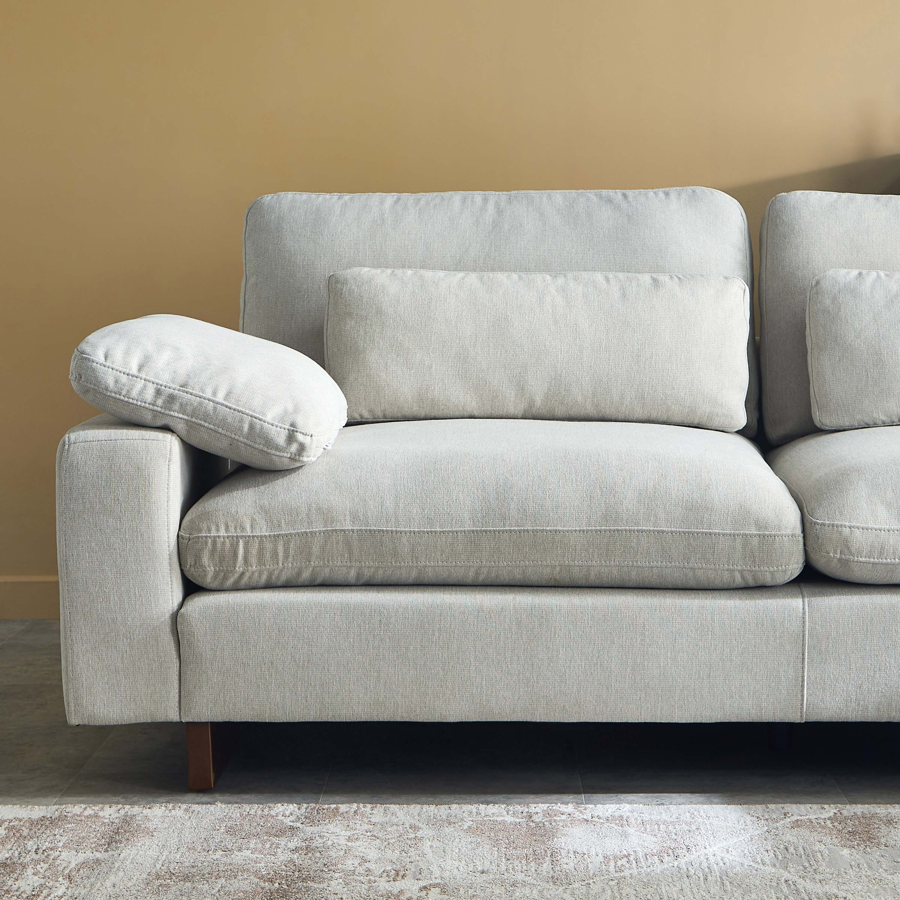 Francisco 5-Seater Fabric Right Corner Sofa with 3 Back Support Cushions-hbxlivingroom-sofasandarmchairs-cornersofas-image-4