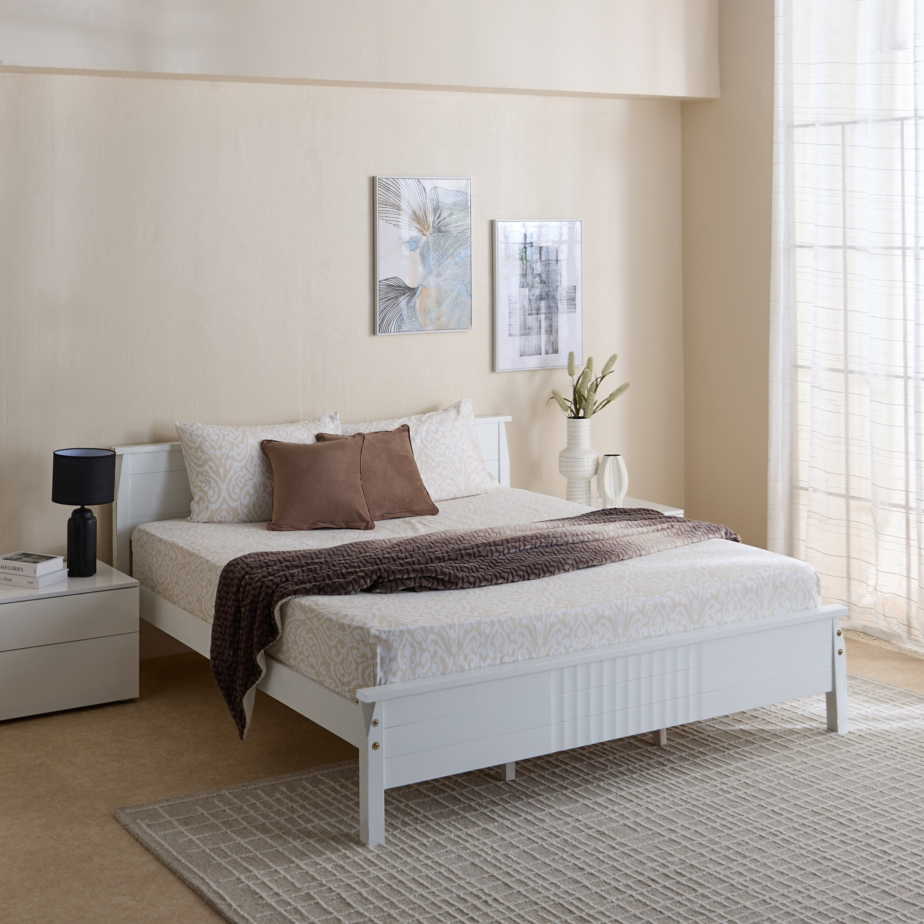 Matrix Essen King Fitted Sheet - 180x200+20 cm-hbxhomeware-hbxbedroom-image-7