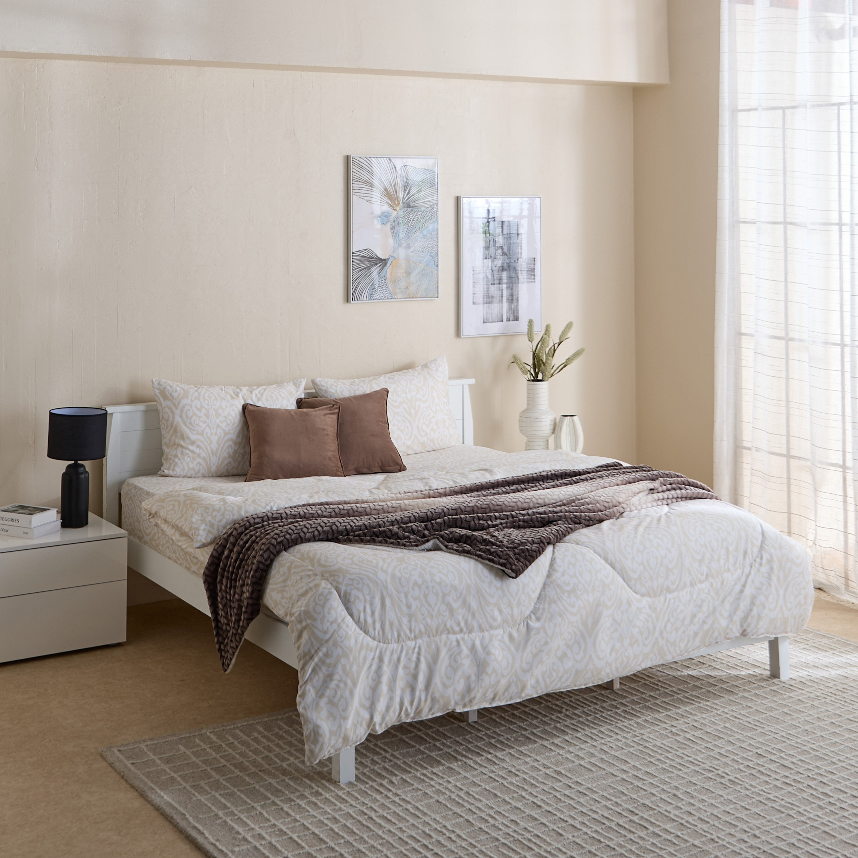 Matrix Essen Microfiber King Comforter - 220x240 cm-hbxhomeware-hbxbedroom-image-5