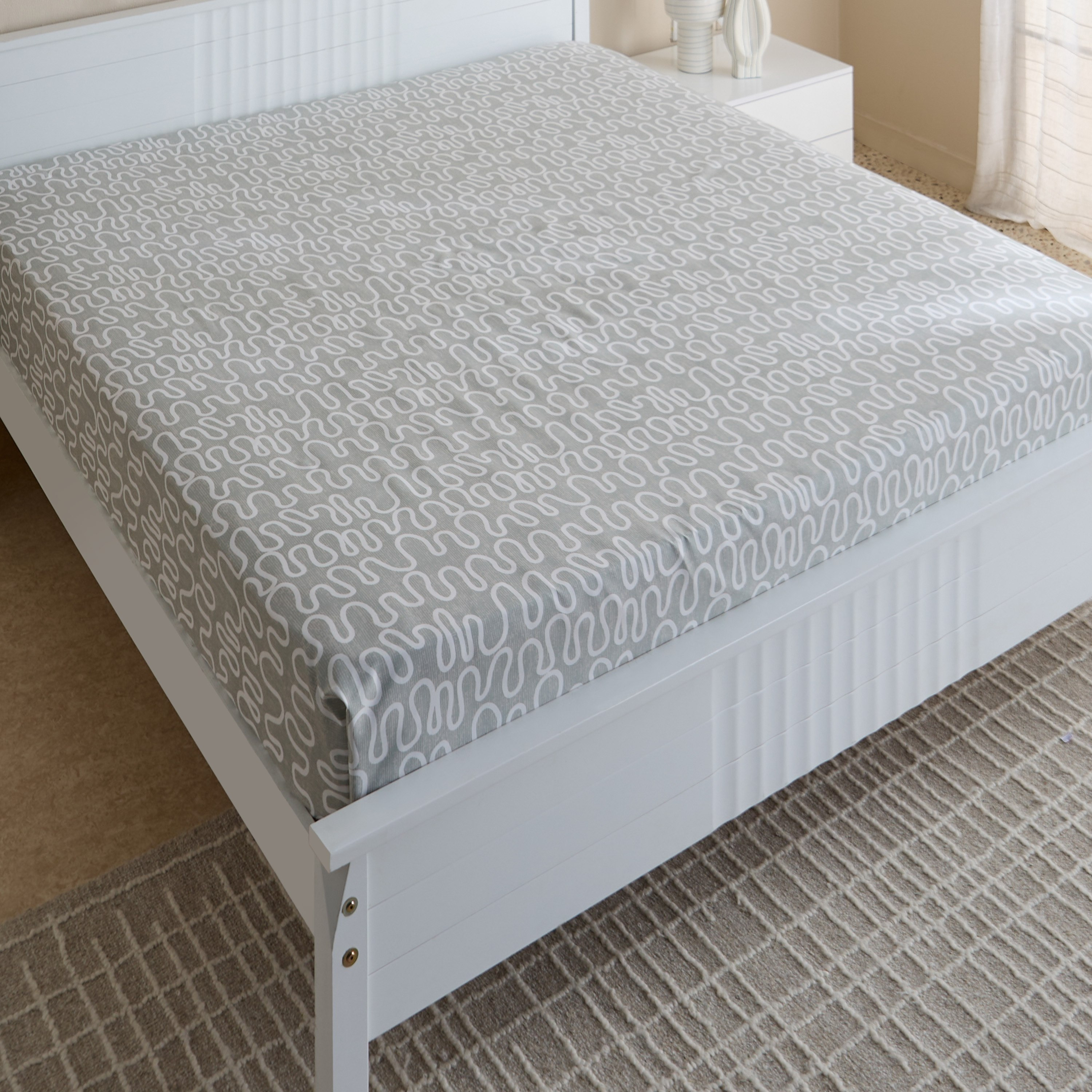 طقم شرشف مسطح كينج 3 قطع بطبعات هالي من ماتريكس - 240x240 سم-hbxhomeware-hbxbedroom-image-4