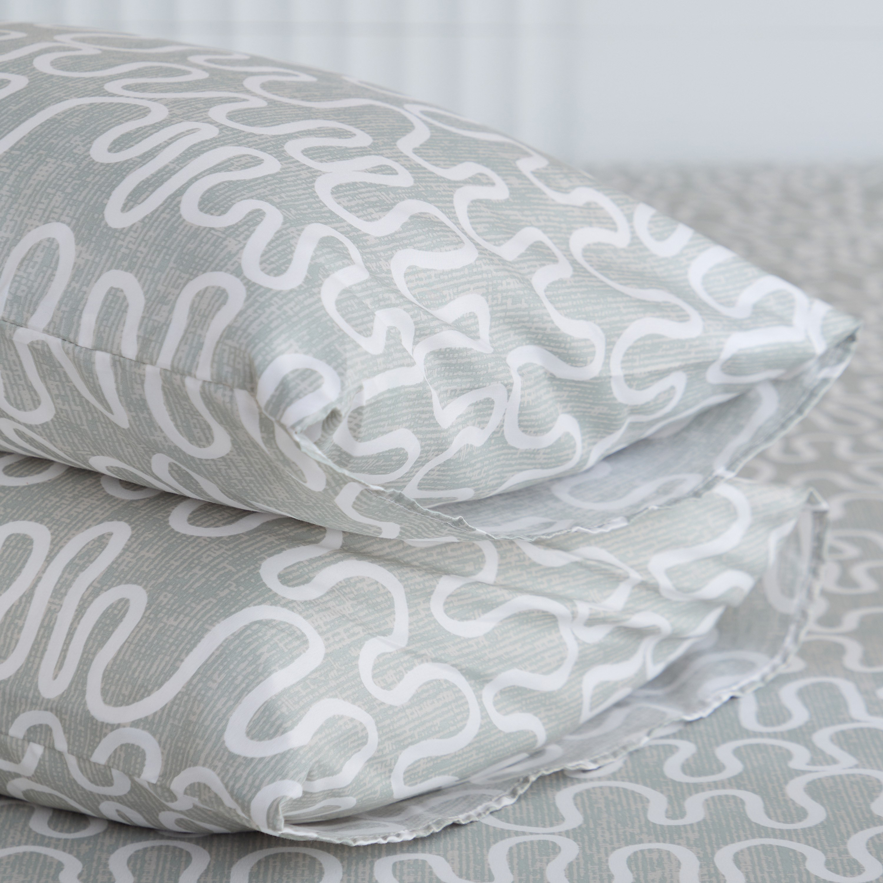 طقم شرشف مسطح كينج 3 قطع بطبعات هالي من ماتريكس - 240x240 سم-hbxhomeware-hbxbedroom-image-8