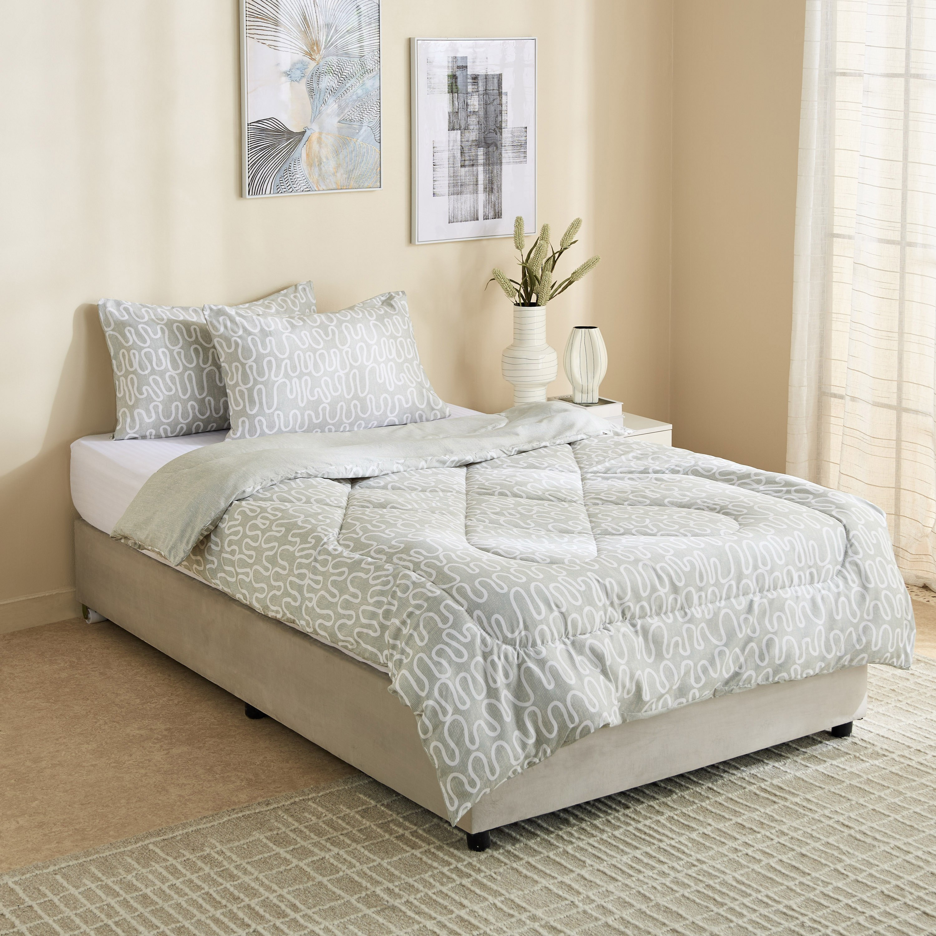 لحاف فردي من الألياف الدقيقة حال من ماتريكس - 135x220 سم-hbxhomeware-hbxbedroom-image-5