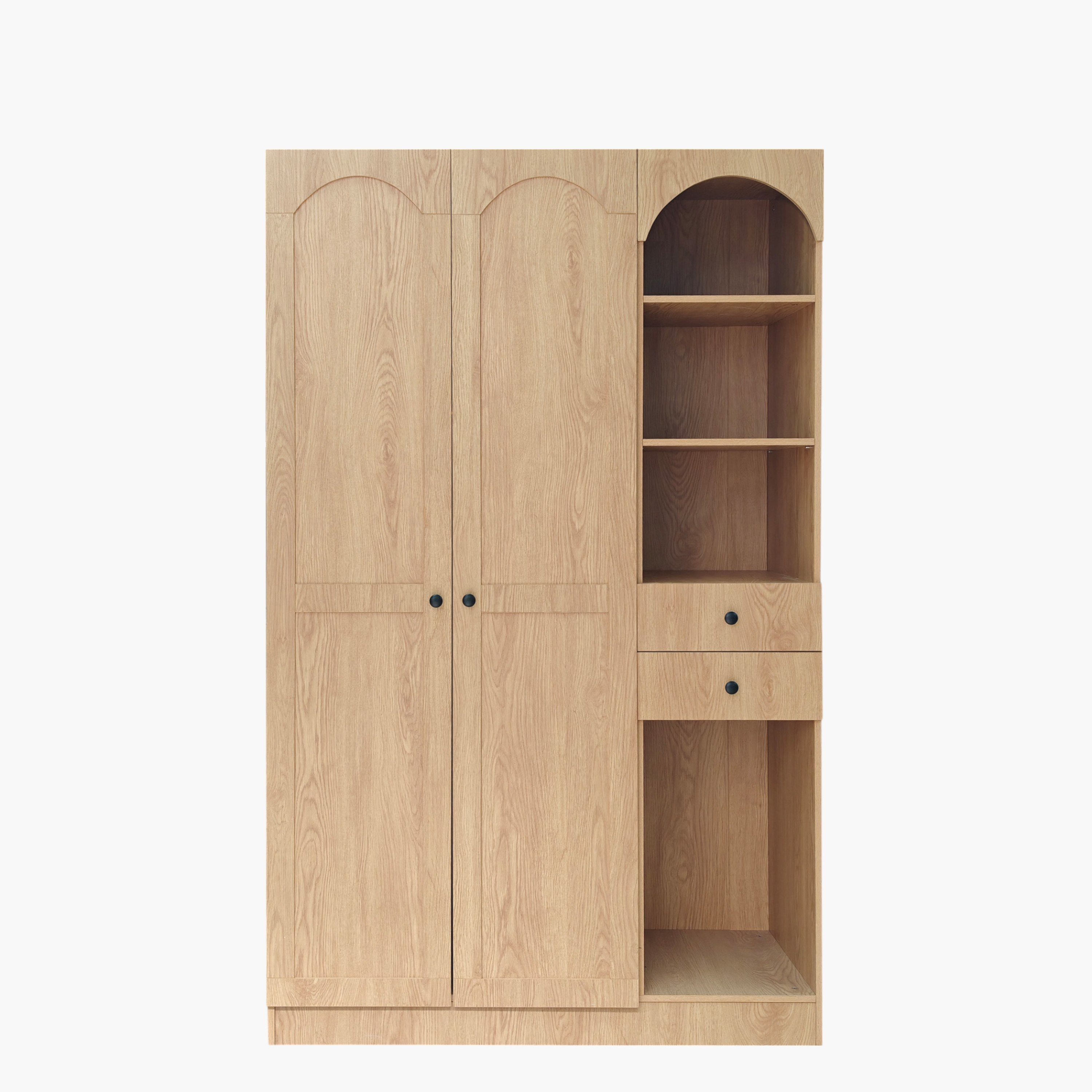 Movo Arcadia 2-Door Wardrobe with 2 Drawers and Storage Unit-PROMO_HB_SA_HBX10_TH1000_NEW_031025-image-2