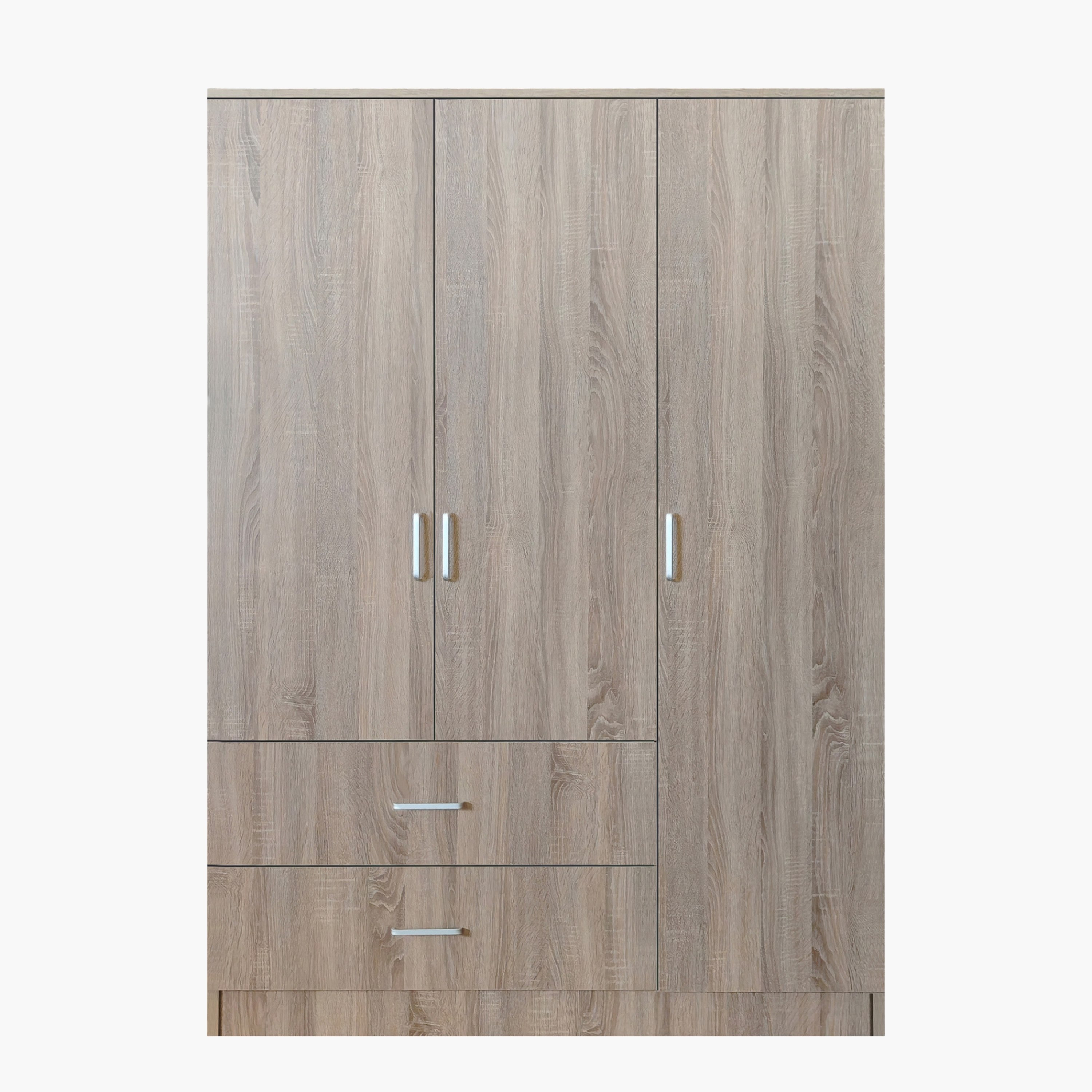 Movo Coda 3-Door Wardrobe with 2 Drawers-hbxfurniture-wardrobes-image-3