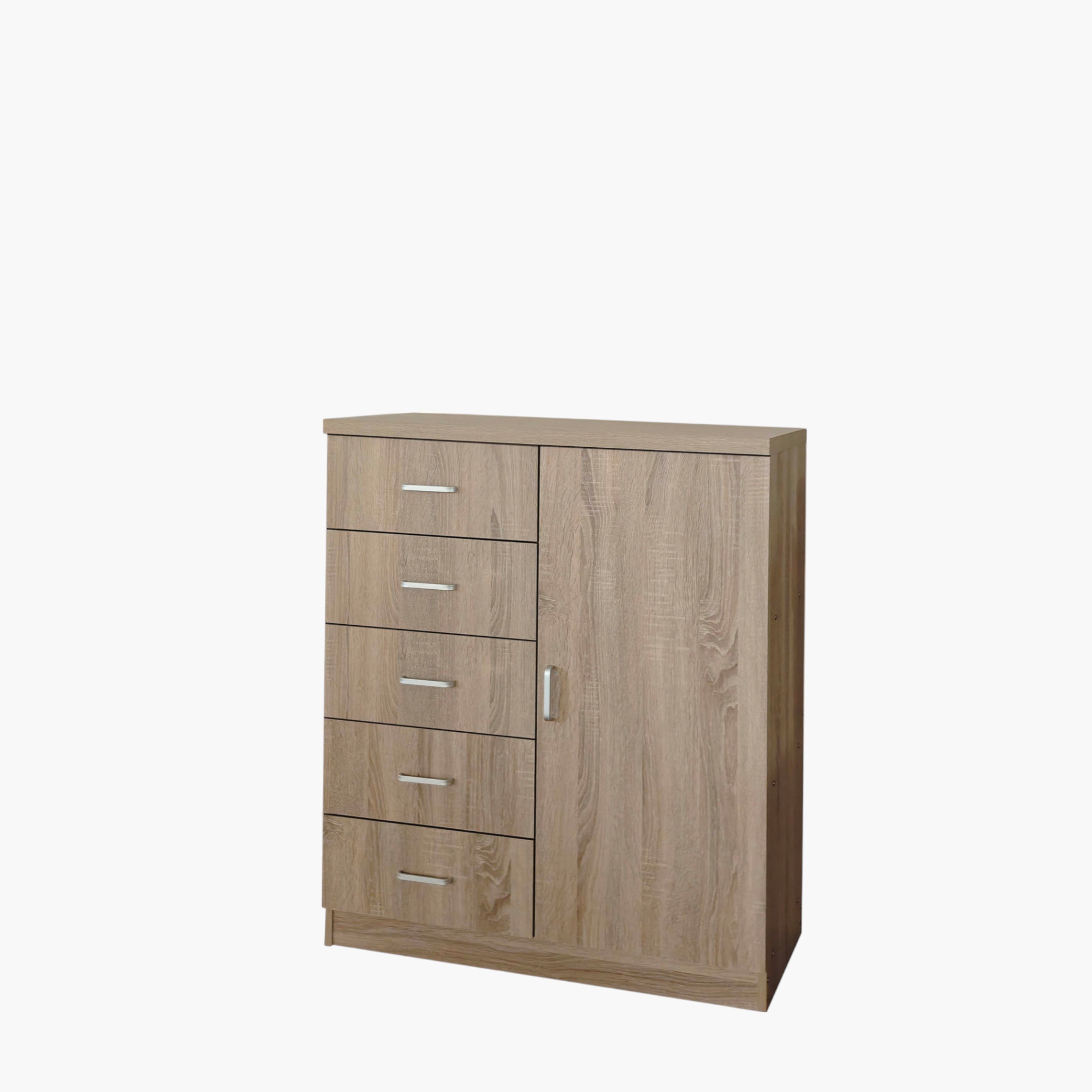 وحدة 5 أدراج وباب واحد من موڤو كودا-hbxfurniture-dressersandchests-chestofdrawers-image-4