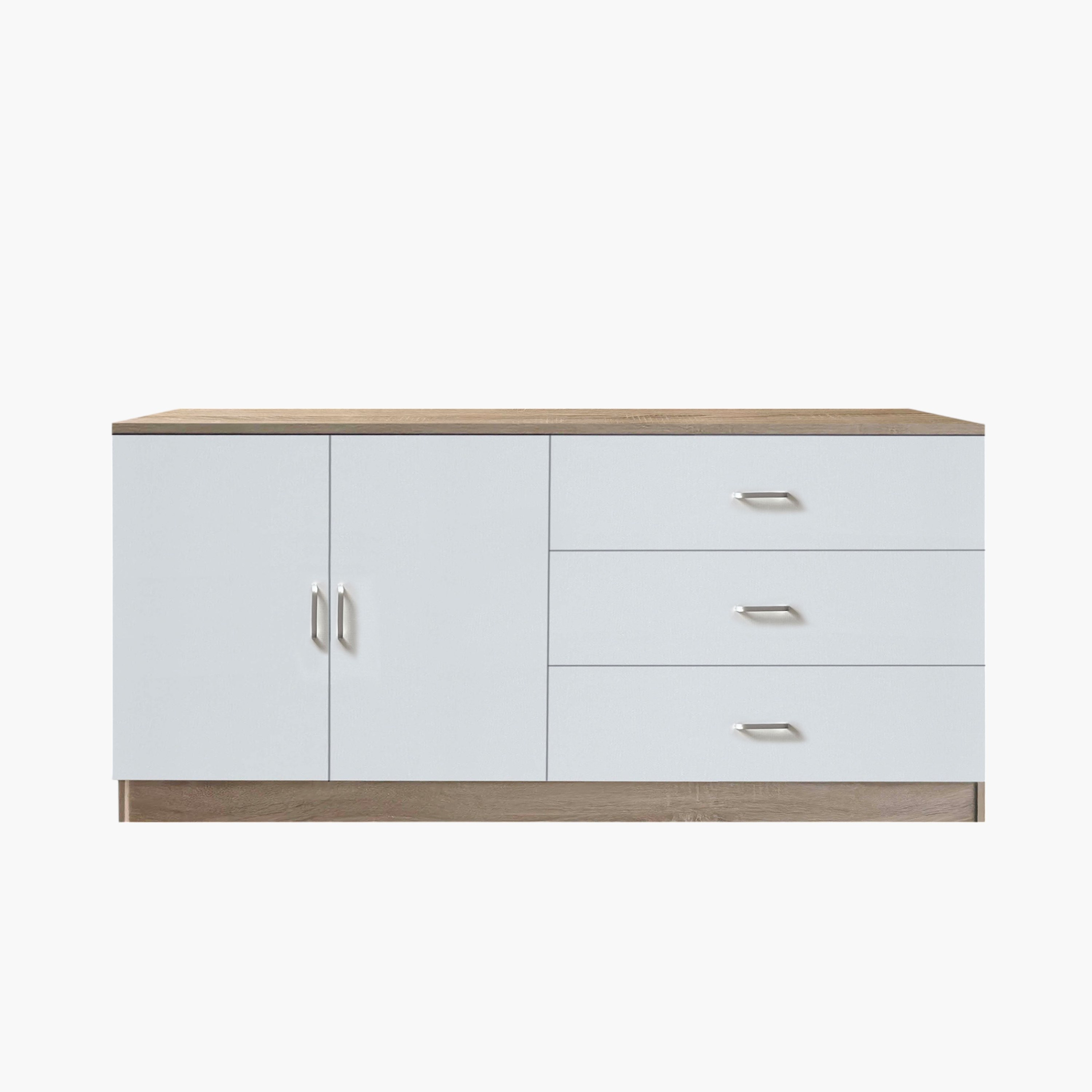 خزانة جانبية 2 باب و3 أدراج من موڤو إلجا-hbxfurniture-diningroom-buffetsandsideboards-image-2
