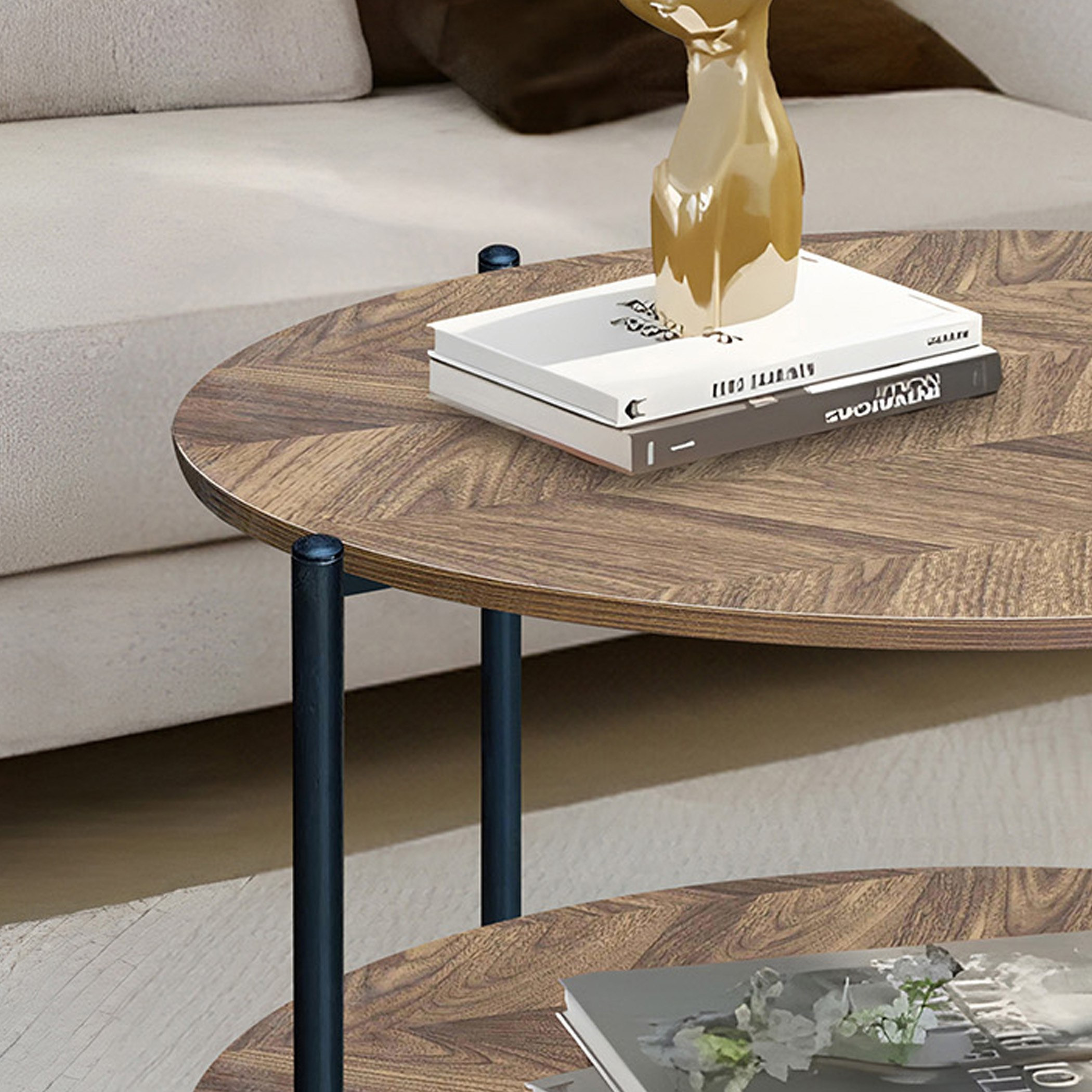 طاولة قهوة مستديرة مع رف من موڤو نينا-hbxlivingroom-tablesandstands-coffeetables-image-2