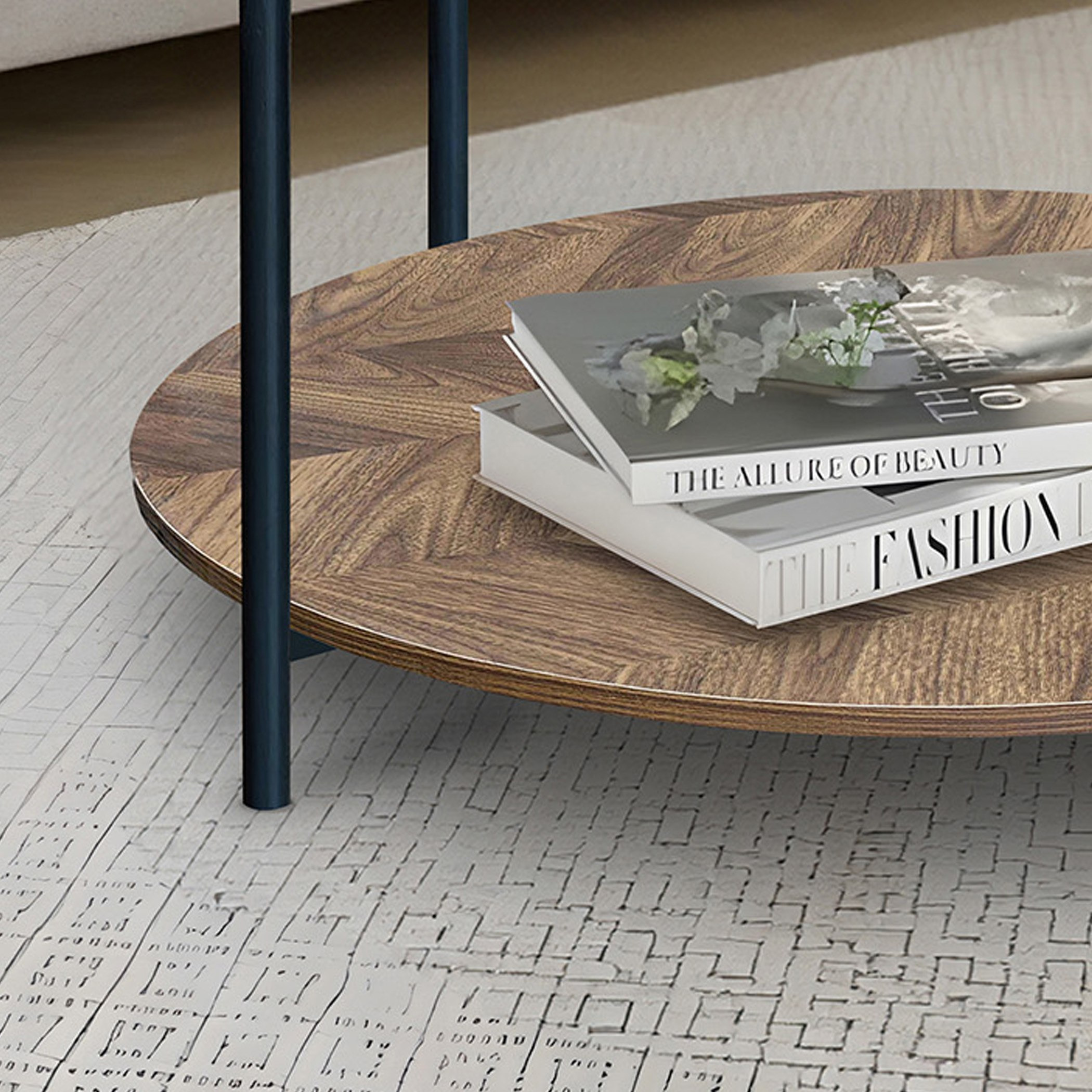 طاولة قهوة مستديرة مع رف من موڤو نينا-hbxlivingroom-tablesandstands-coffeetables-image-3