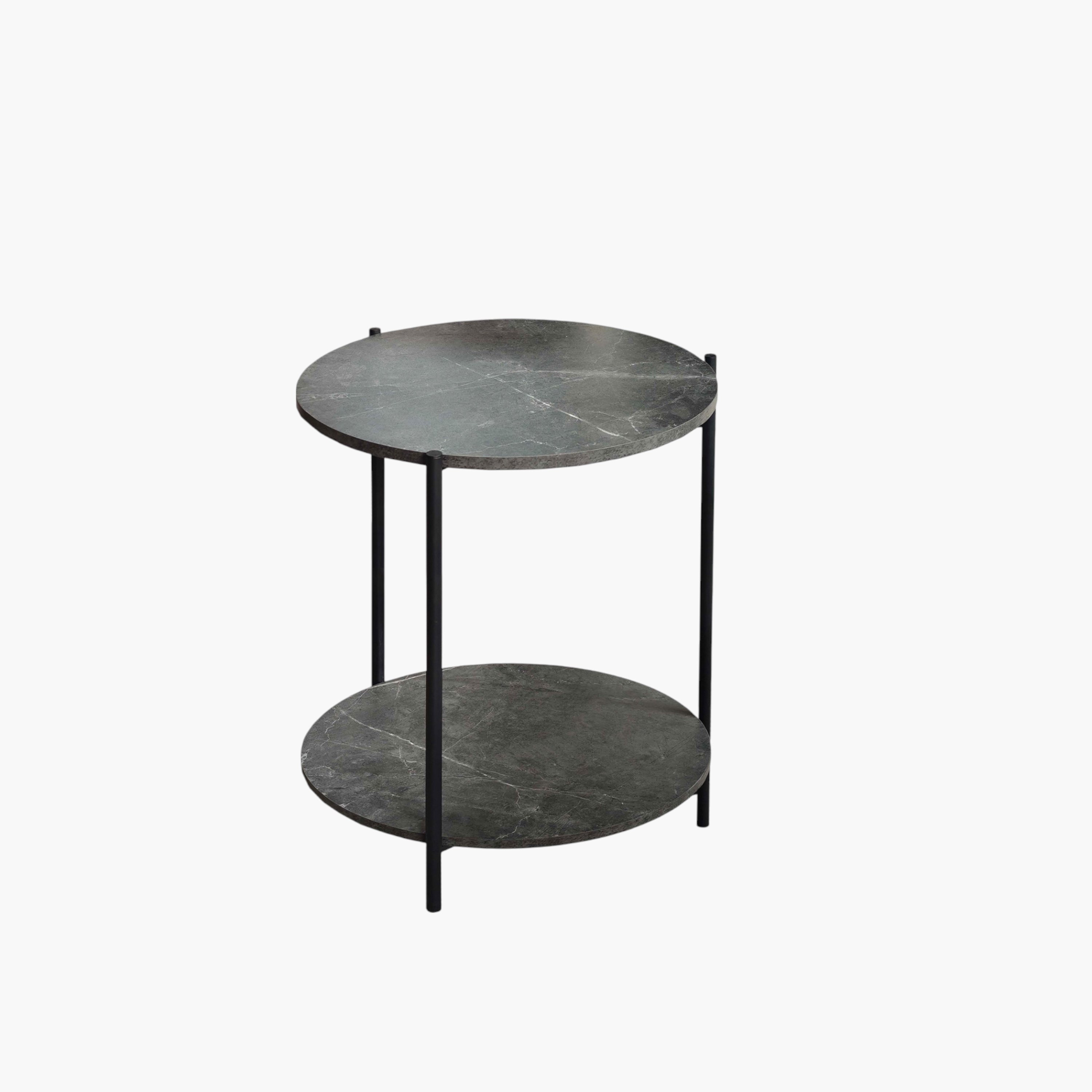 Movo Lola Round End Table with Shelf-hbxfurniture-livingroom-endtables-image-3