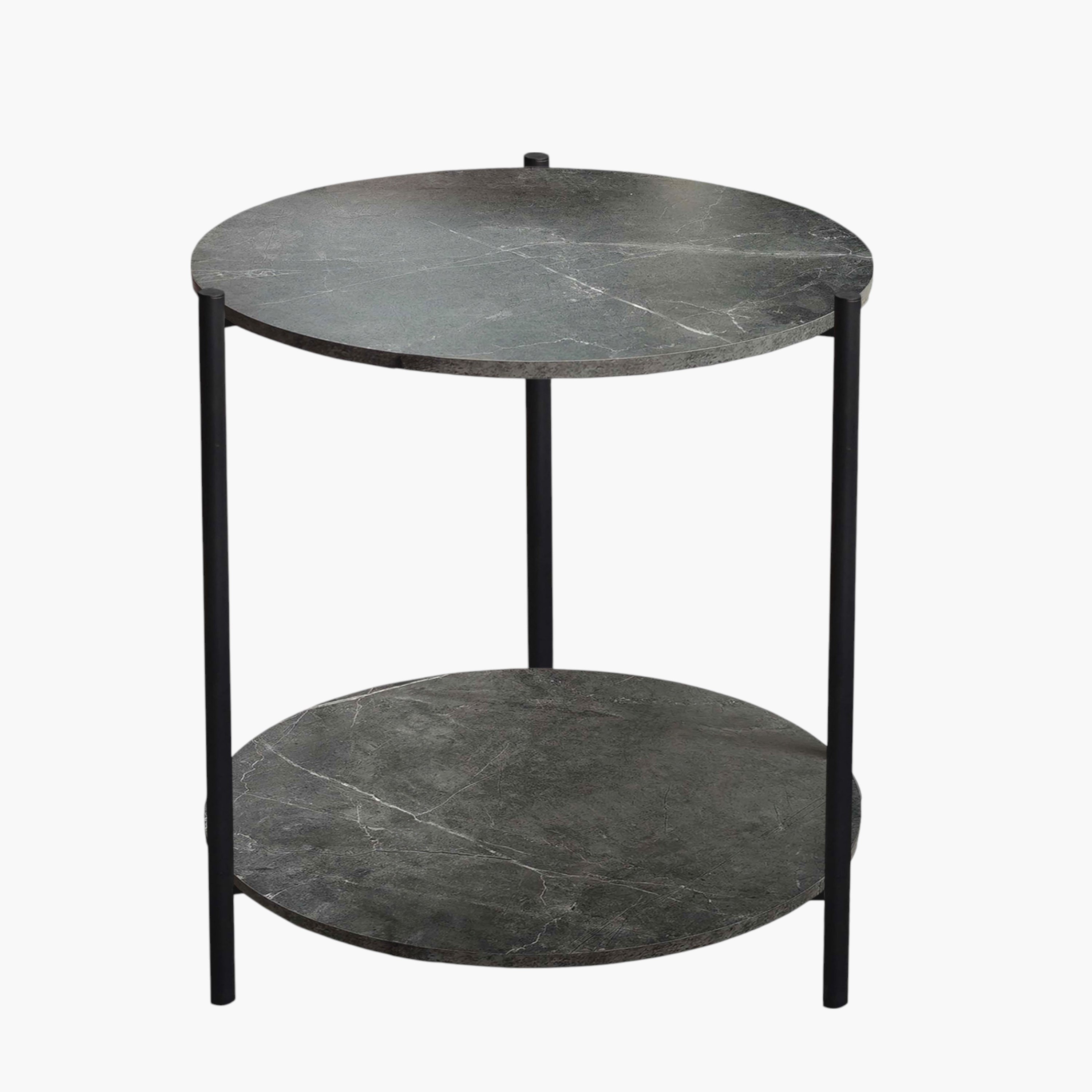Movo Lola Round End Table with Shelf-hbxfurniture-livingroom-endtables-image-4