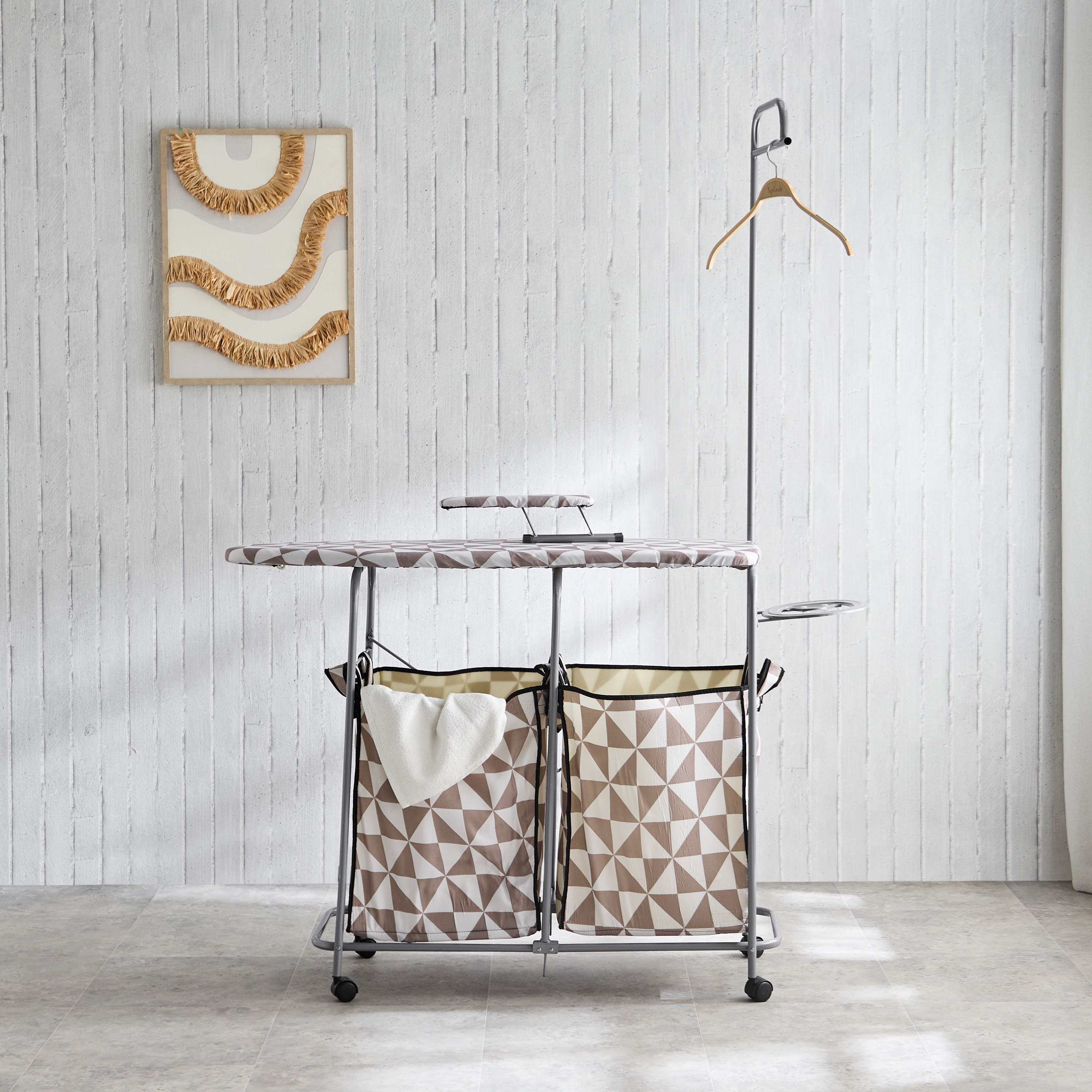 Corsica Foldable Ironing Board with Laundry Bag - 38x108 cm-PROMO_HB_AE_B1G1_250925-image-2