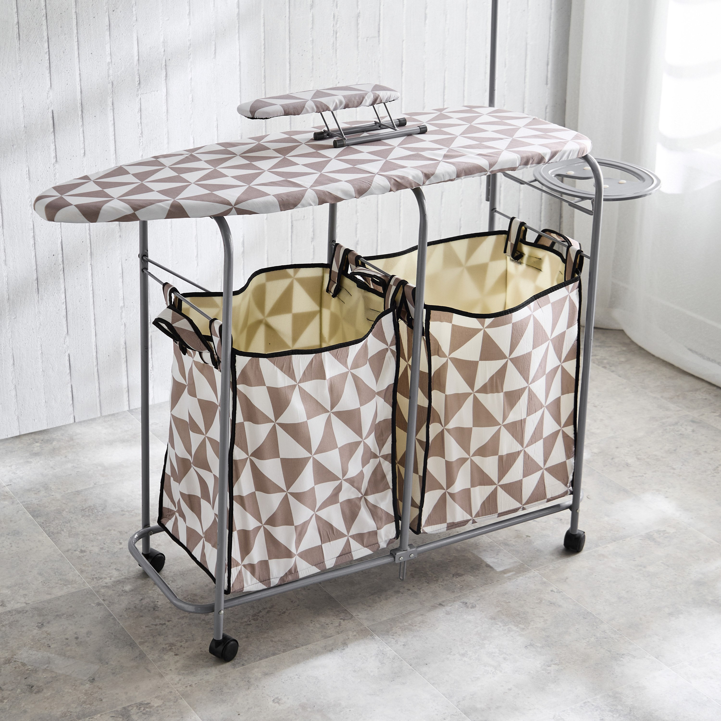 Corsica Foldable Ironing Board with Laundry Bag - 38x108 cm-PROMO_HB_AE_B1G1_250925-image-3