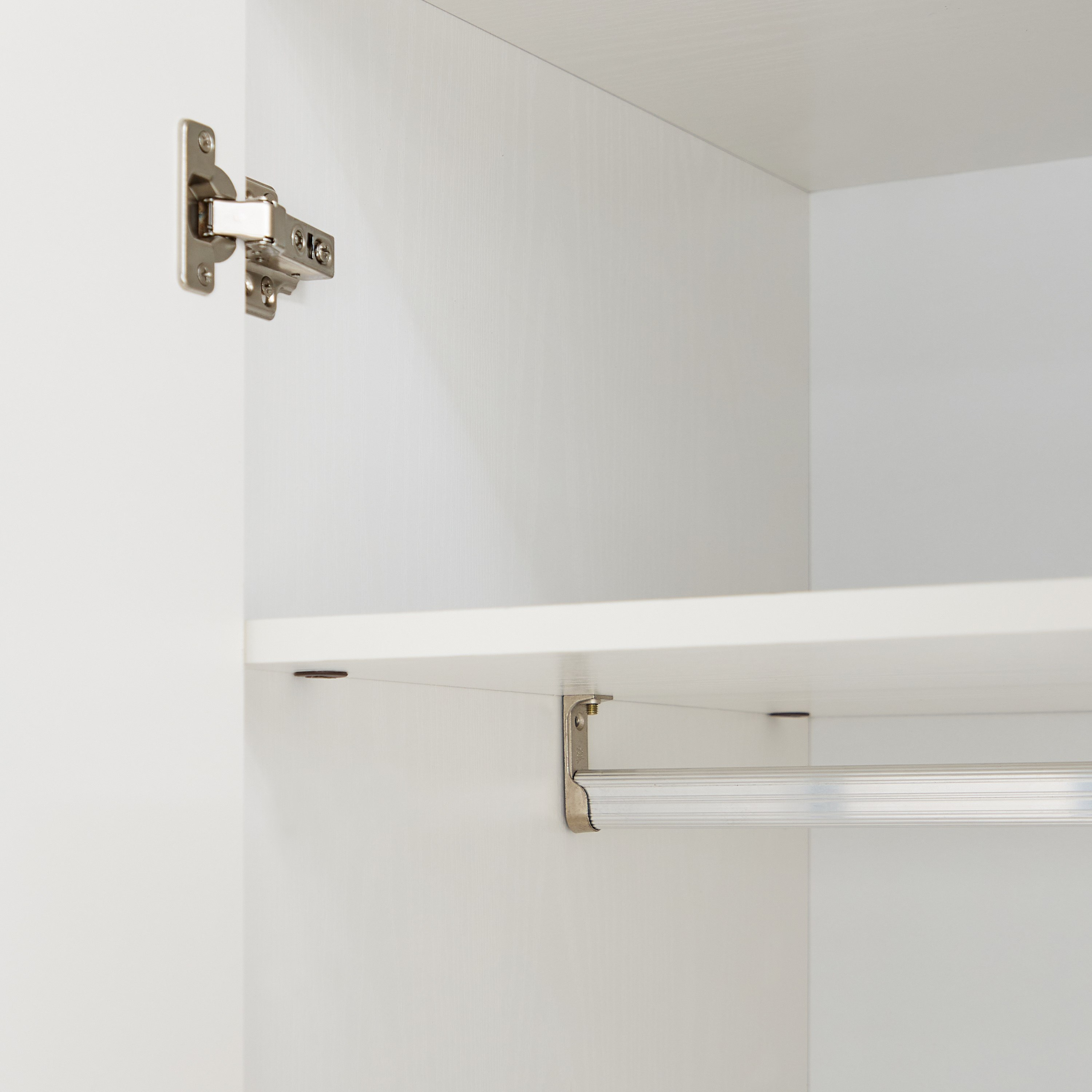 Liberty 6-Door High Gloss Wardrobe with 2 Drawers and Mirror-hbxfurniture-wardrobes-image-8